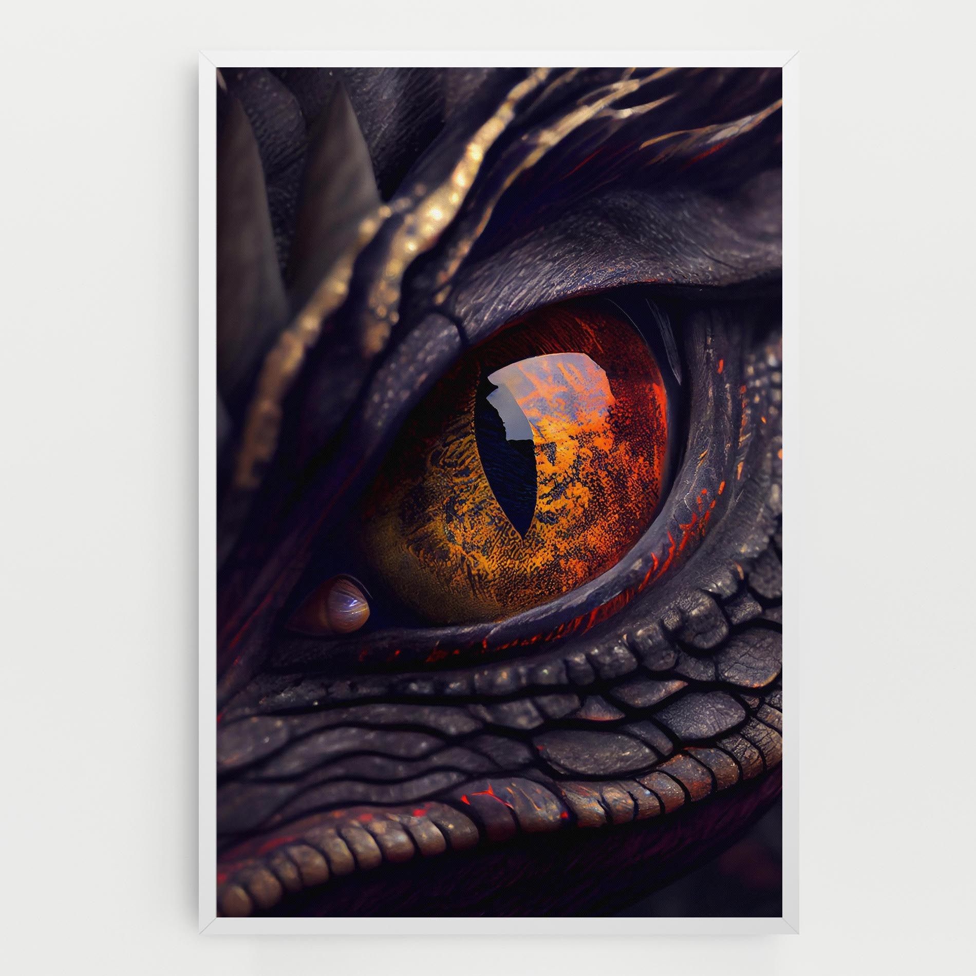 Close Up Red Eye Dragon mockup 0