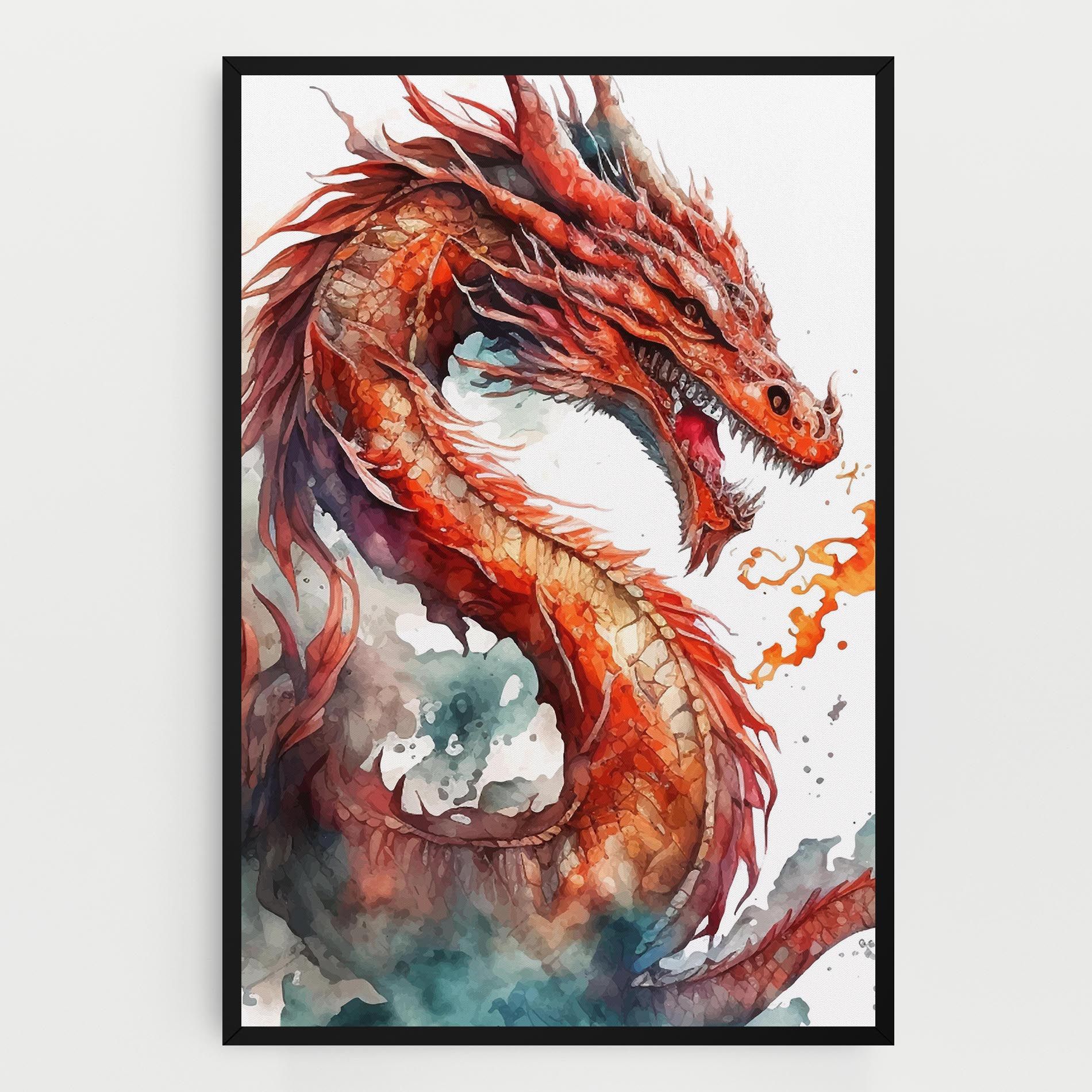 Fire Dragon mockup 0
