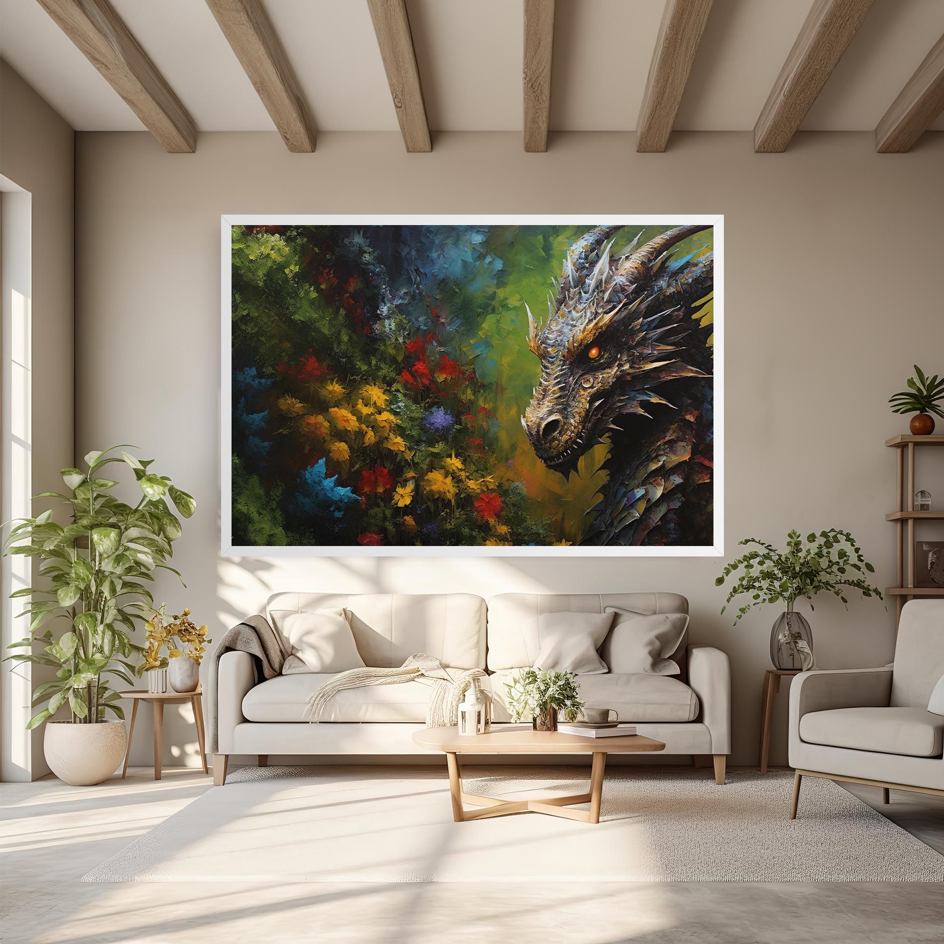 Dragon In Nature mockup 6