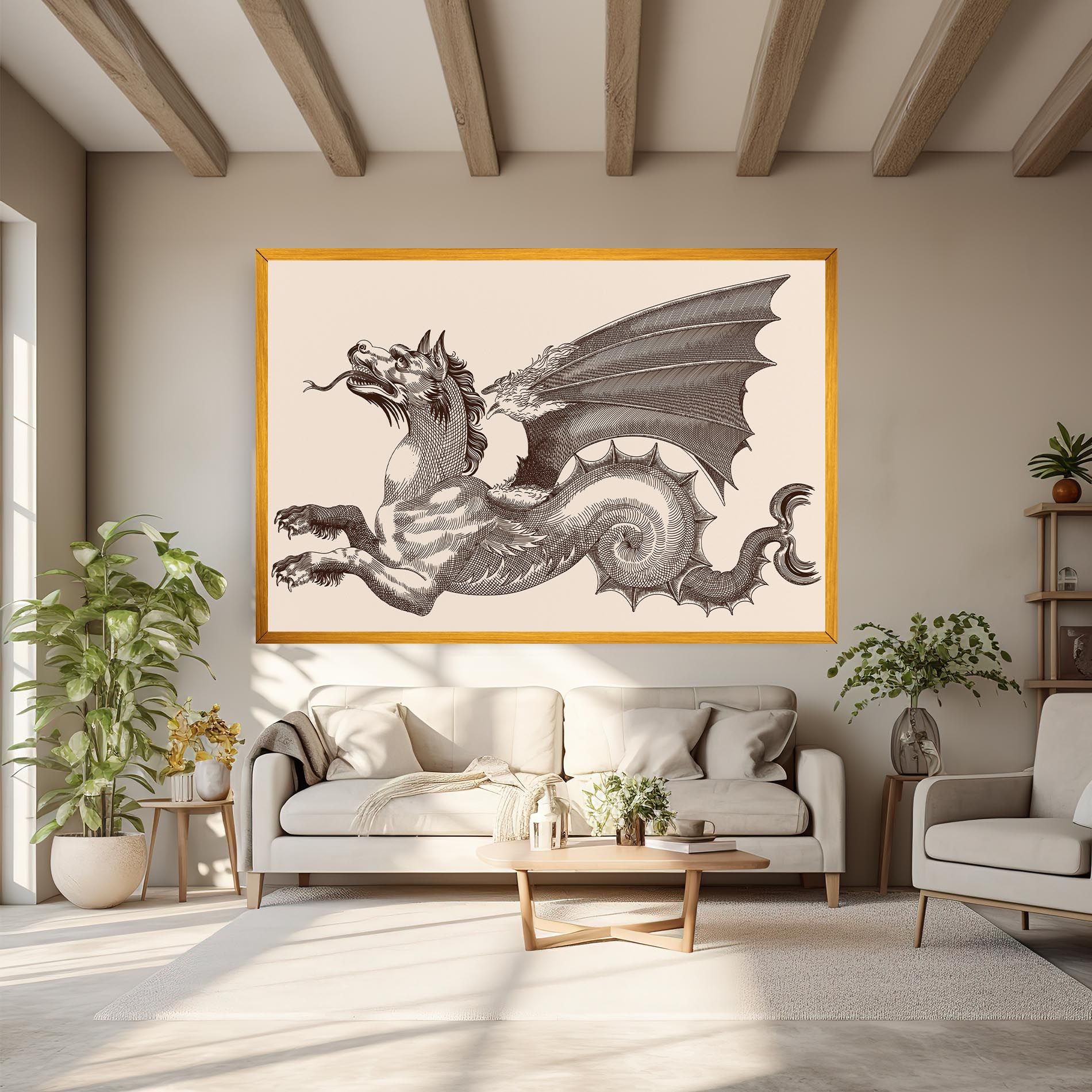 Brown Dragon mockup 6