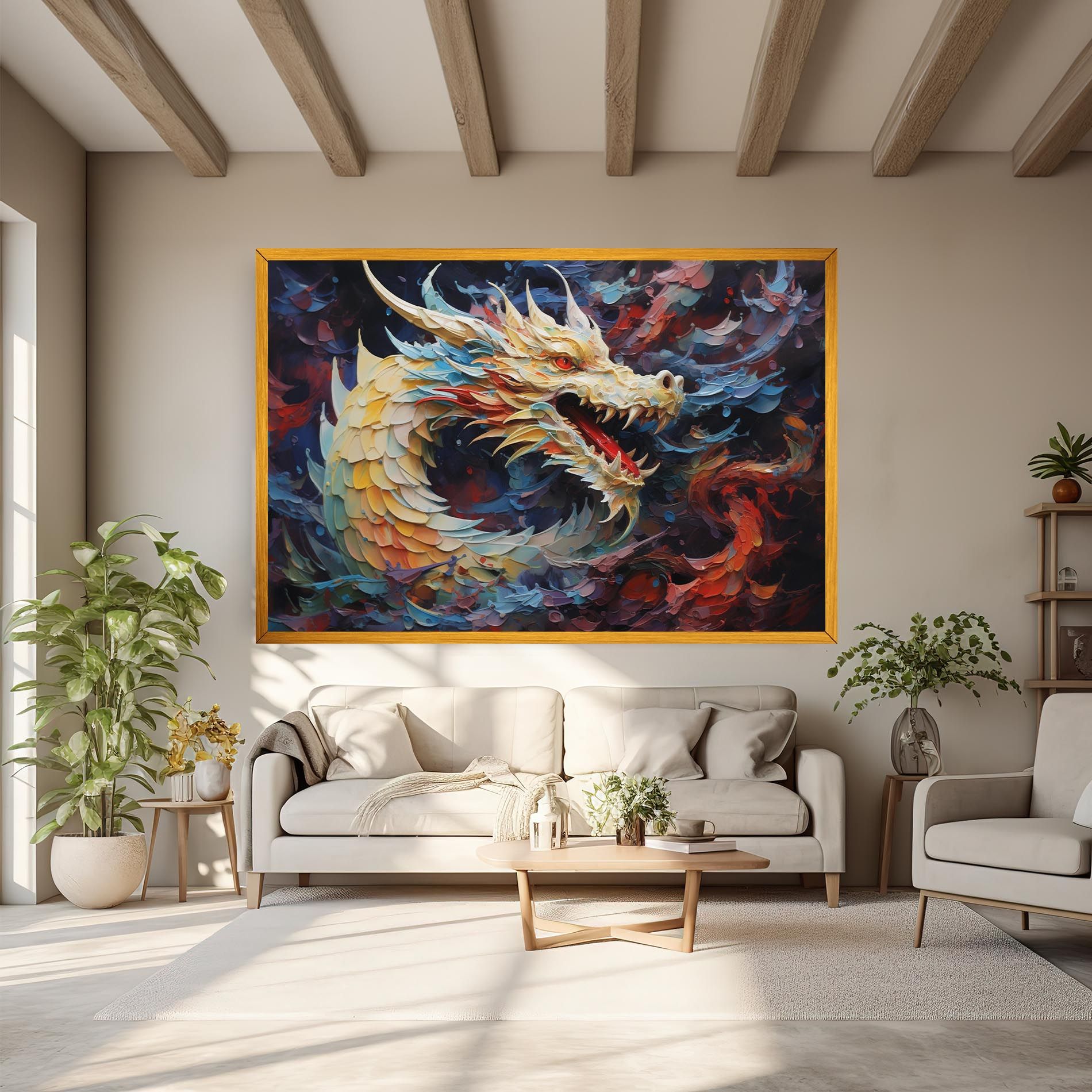 Fantasy Dragon Art mockup 6