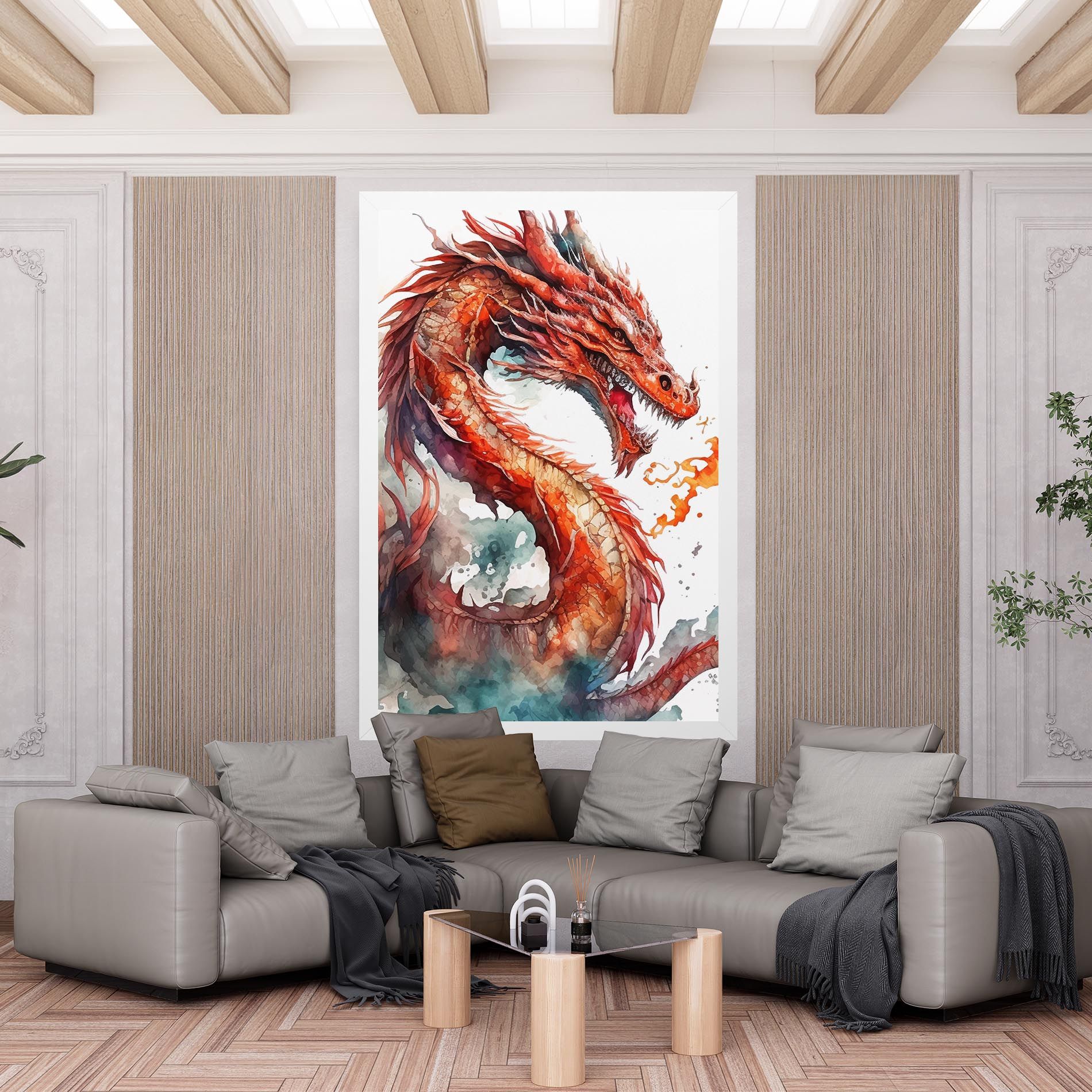 Fire Dragon mockup 6