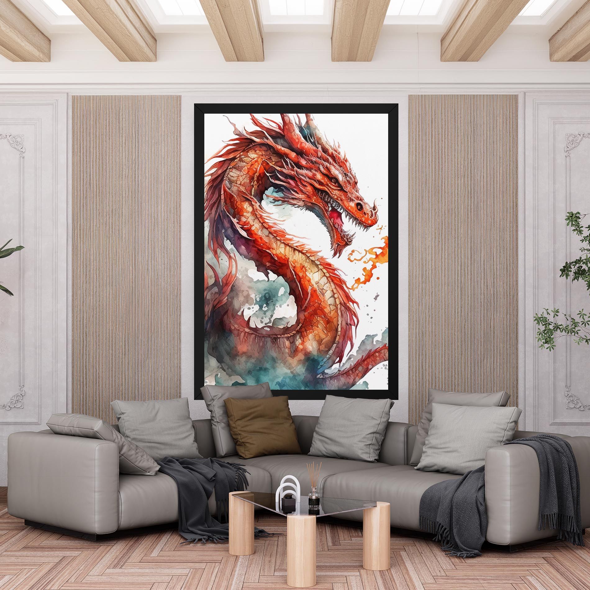 Fire Dragon mockup 6