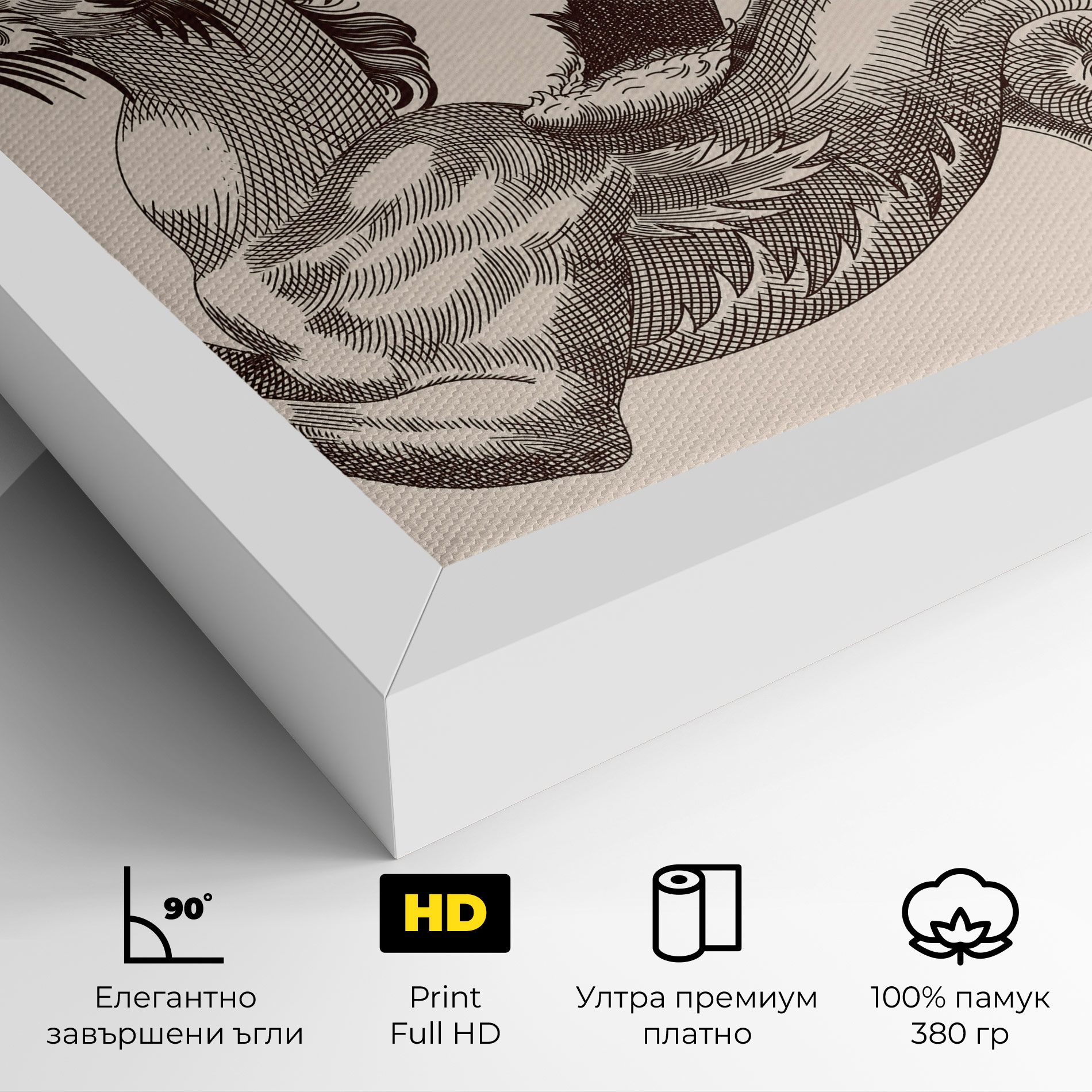 Brown Dragon mockup 4