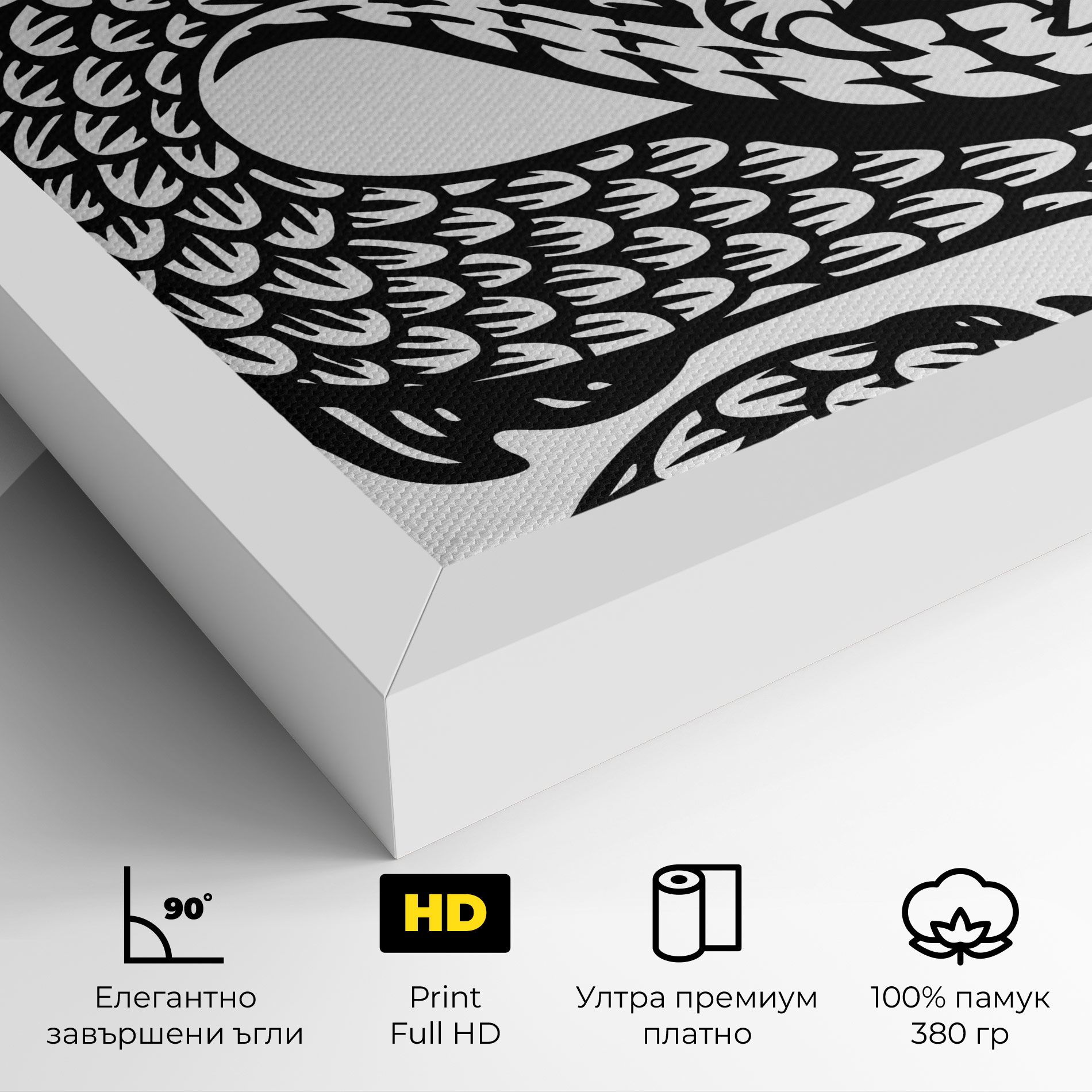Dragon Black Line mockup 4