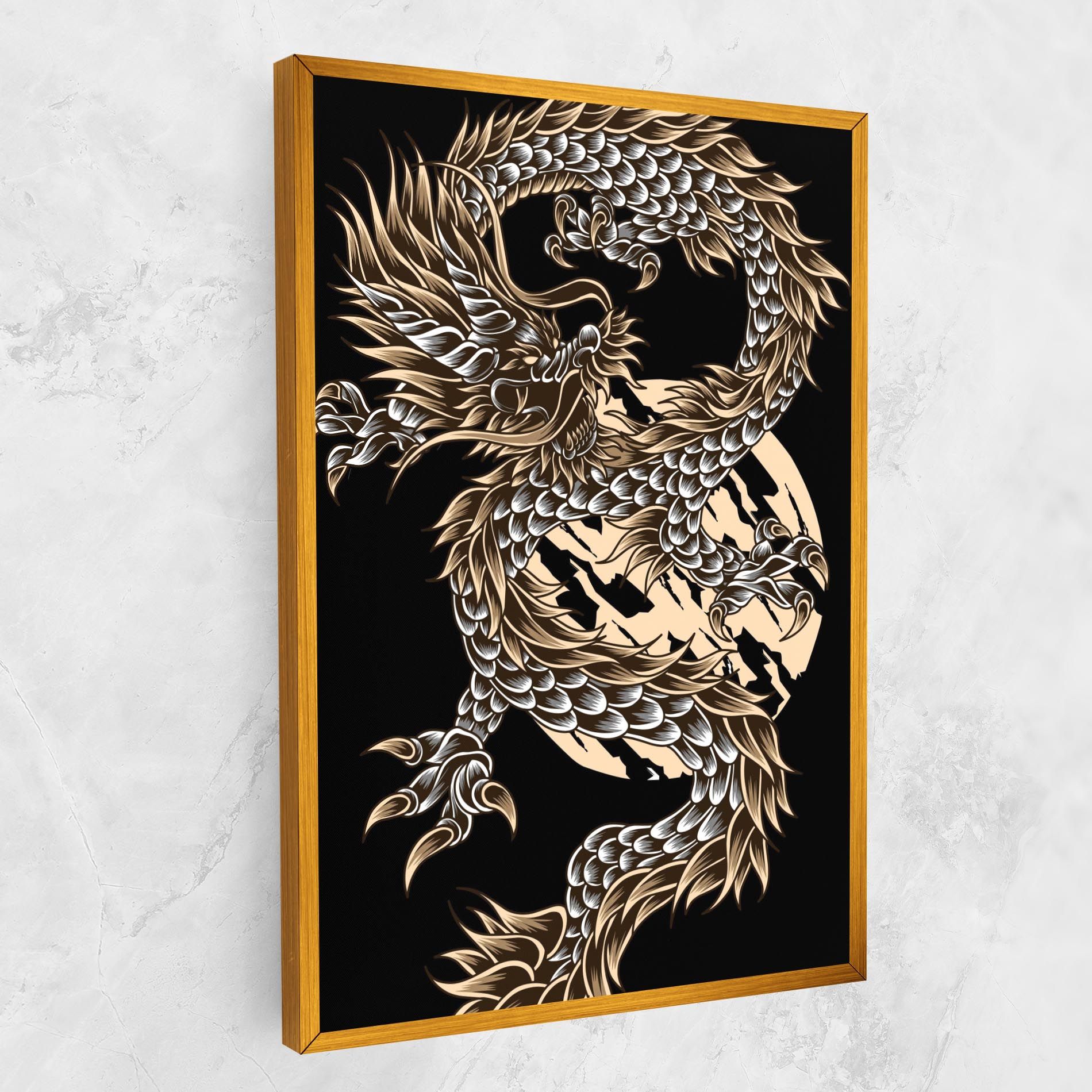 Cream Moon Dragon mockup 1