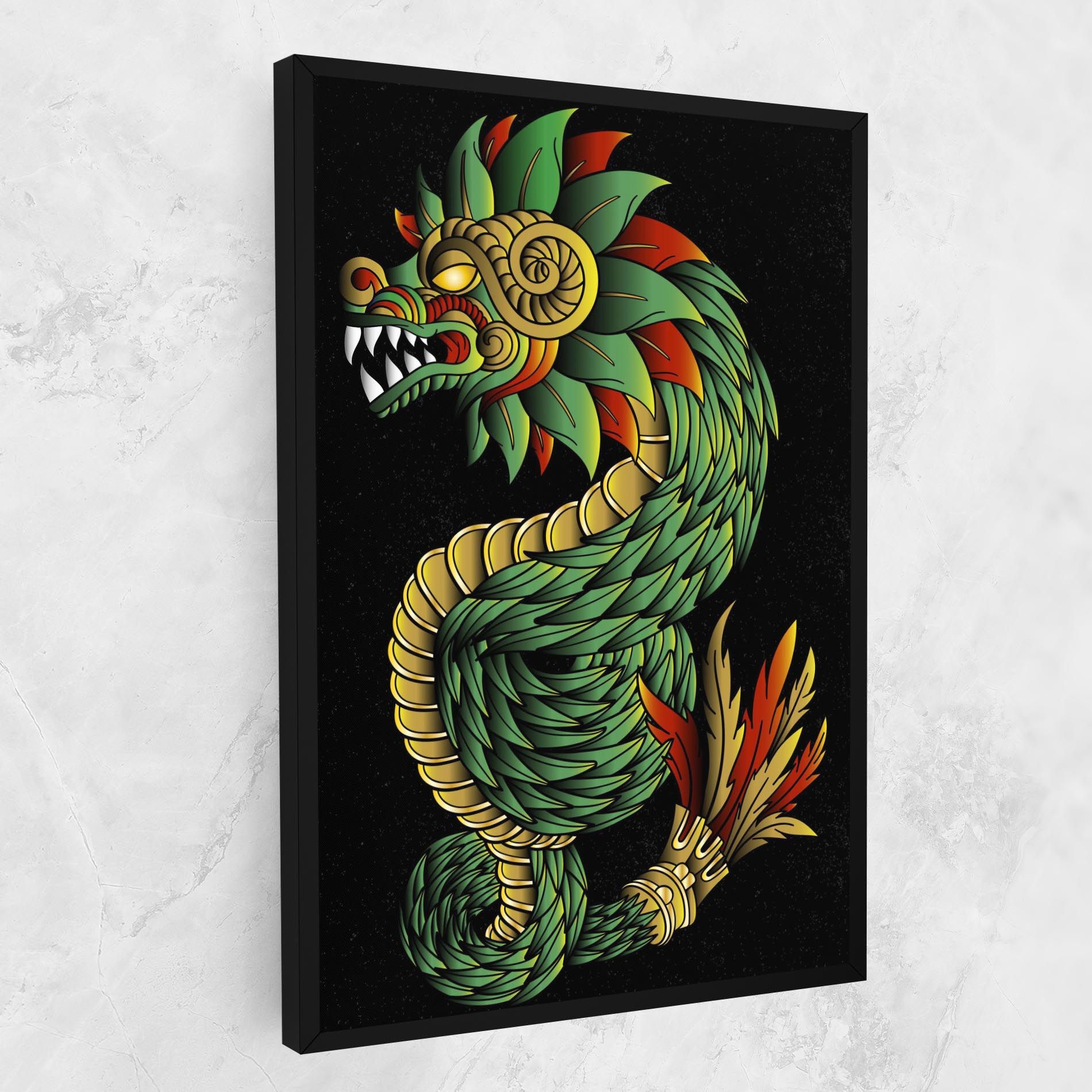Green Yellow Dragon mockup 1