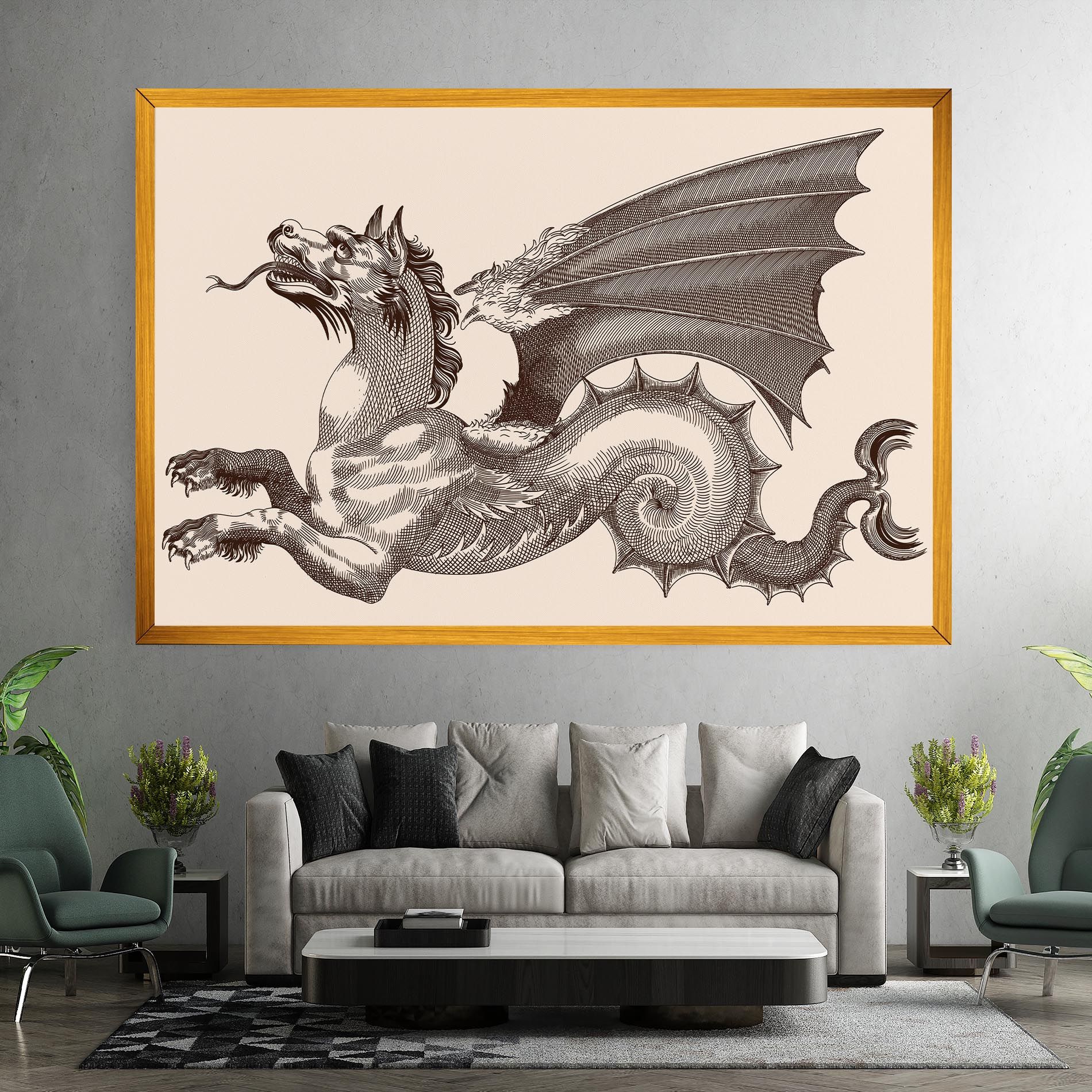 Brown Dragon mockup 7