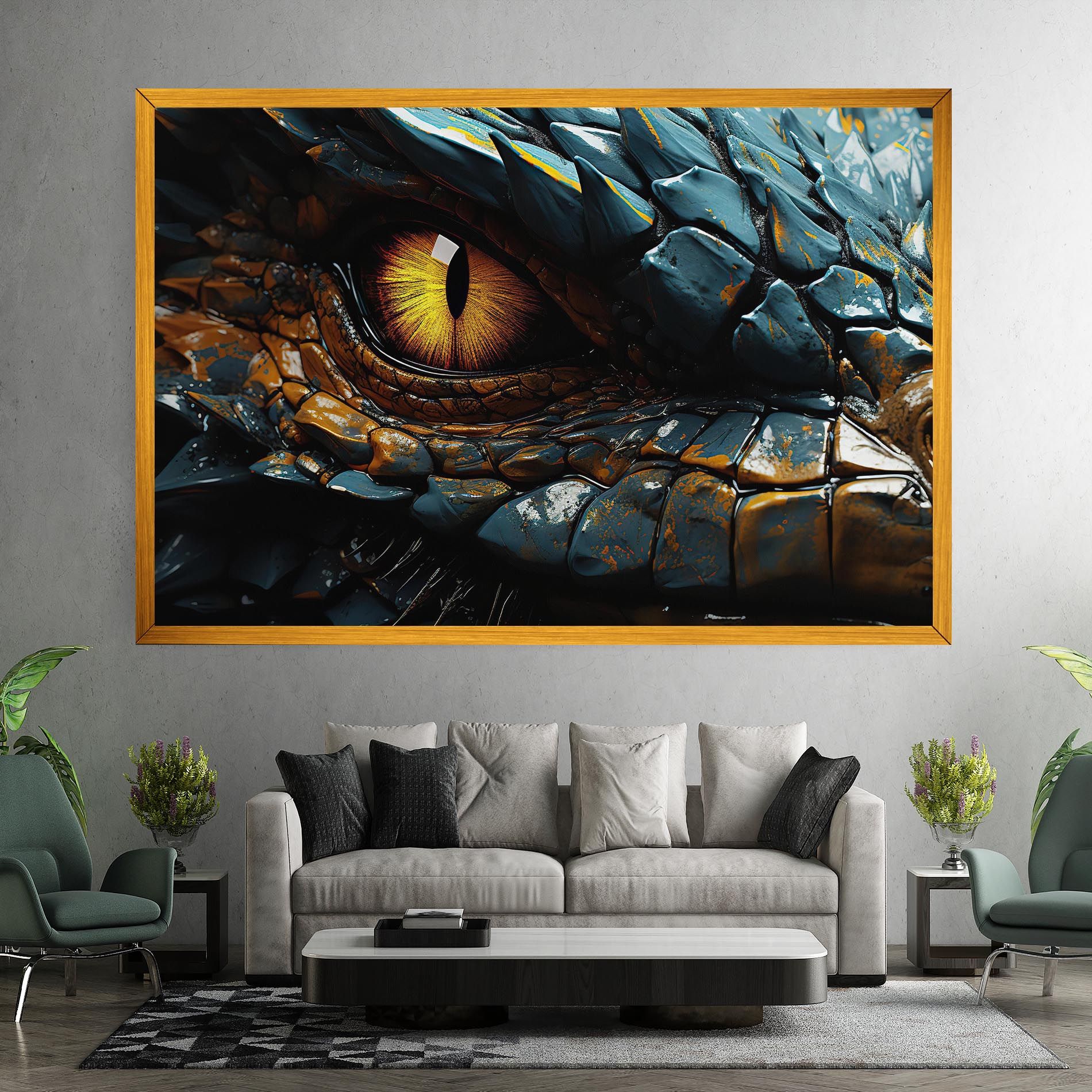 Yellow Dragon Eye mockup 7