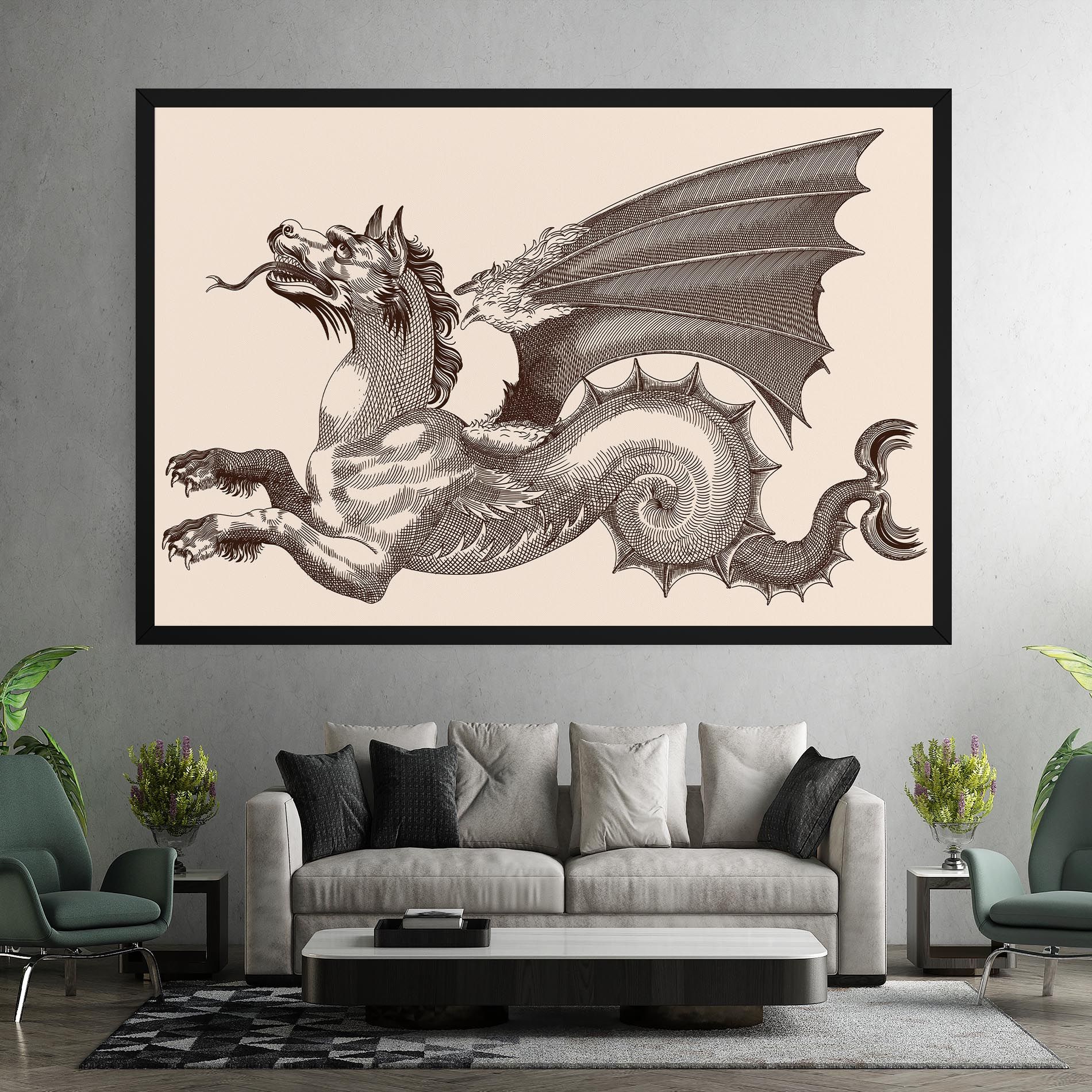 Brown Dragon mockup 7