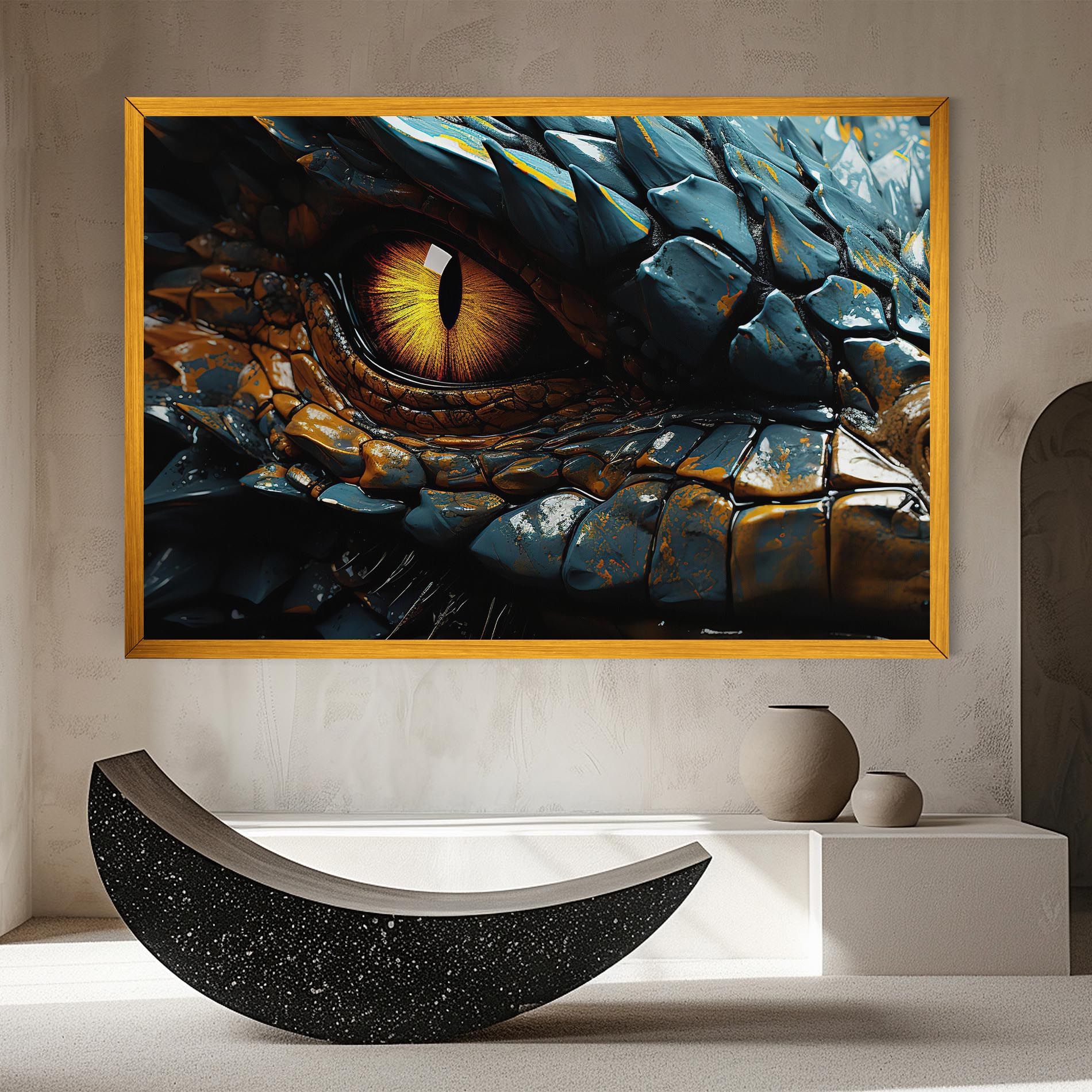 Yellow Dragon Eye mockup 8