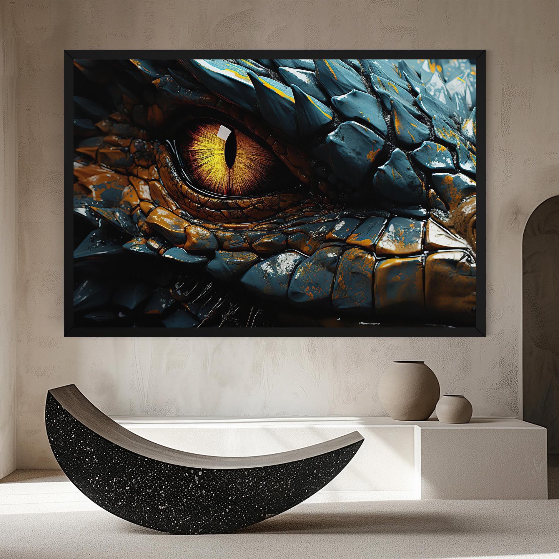 Yellow Dragon Eye mockup 8