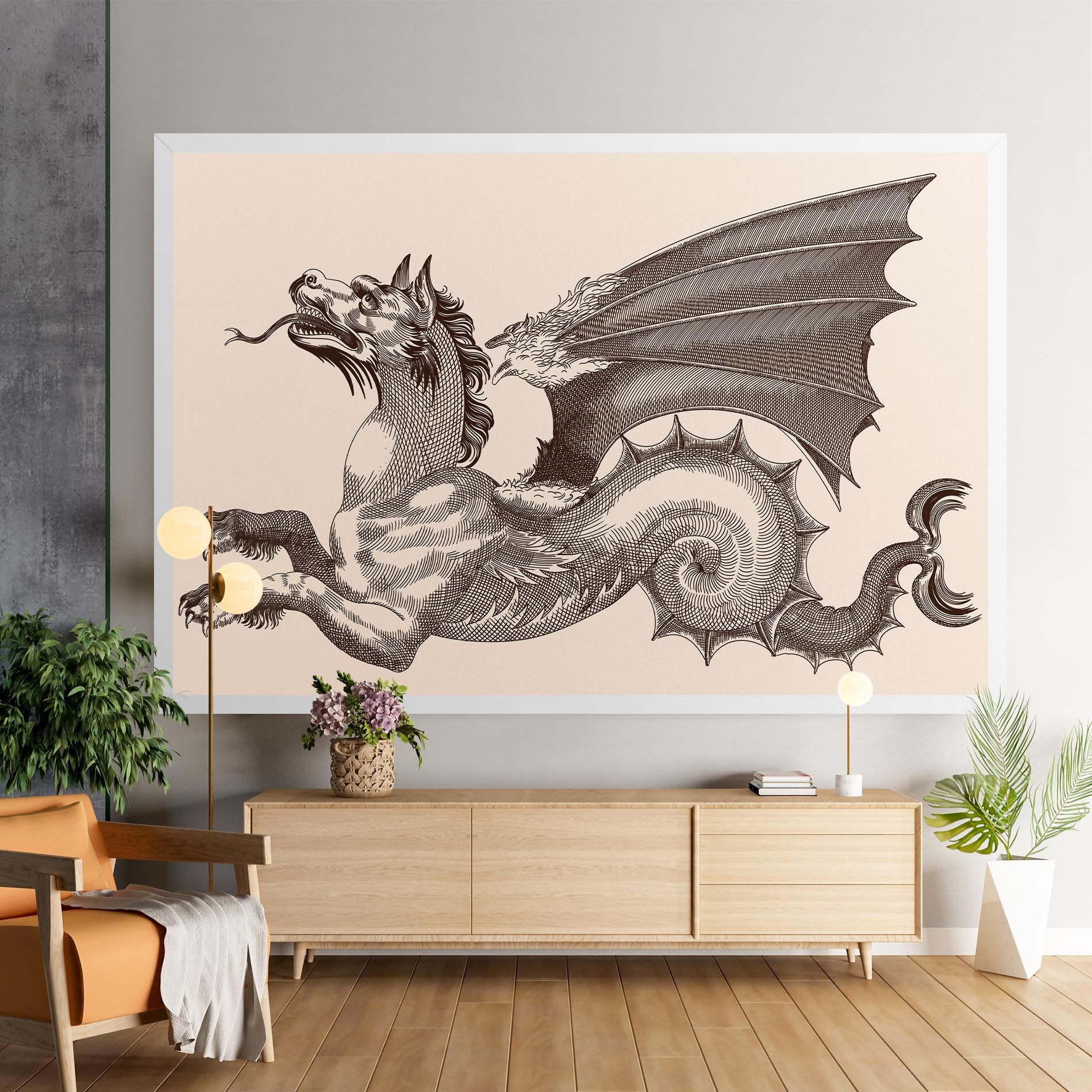 Brown Dragon mockup 9