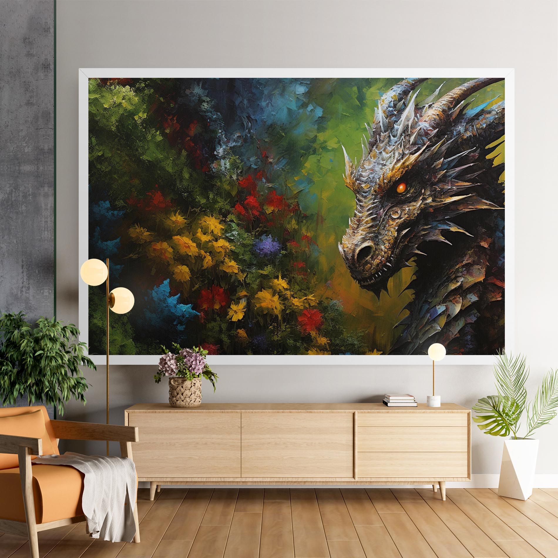 Dragon In Nature mockup 9