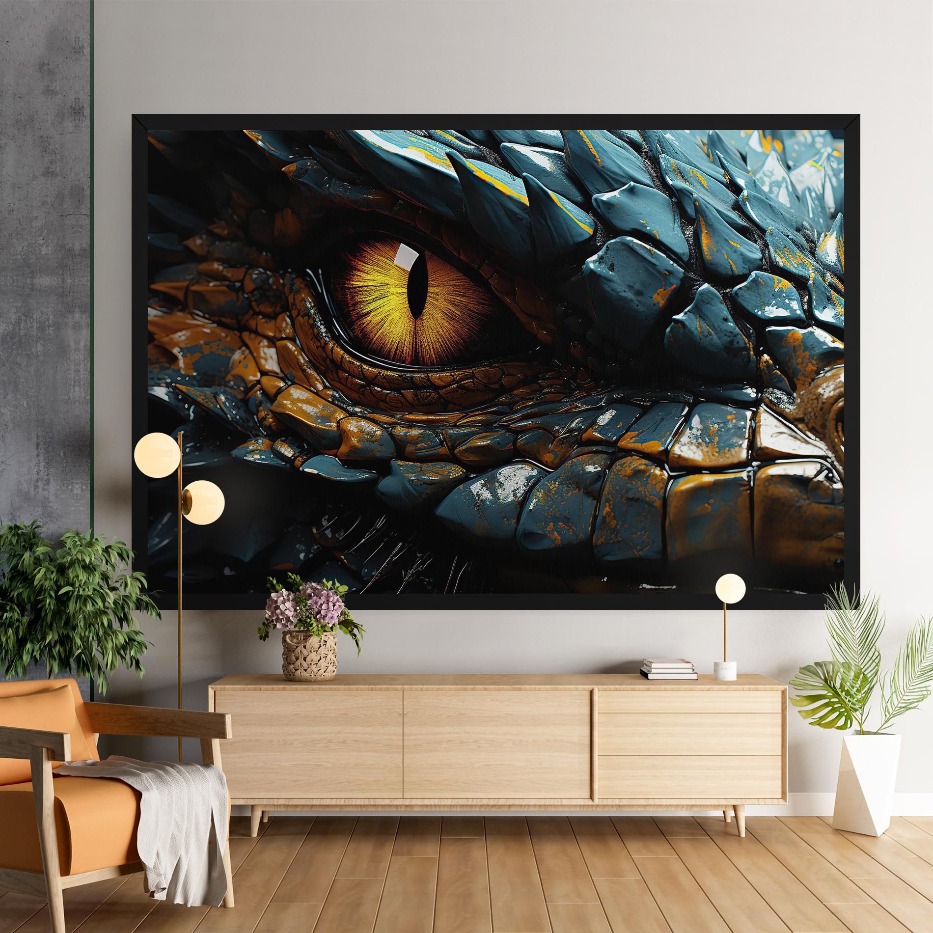 Yellow Dragon Eye mockup 9