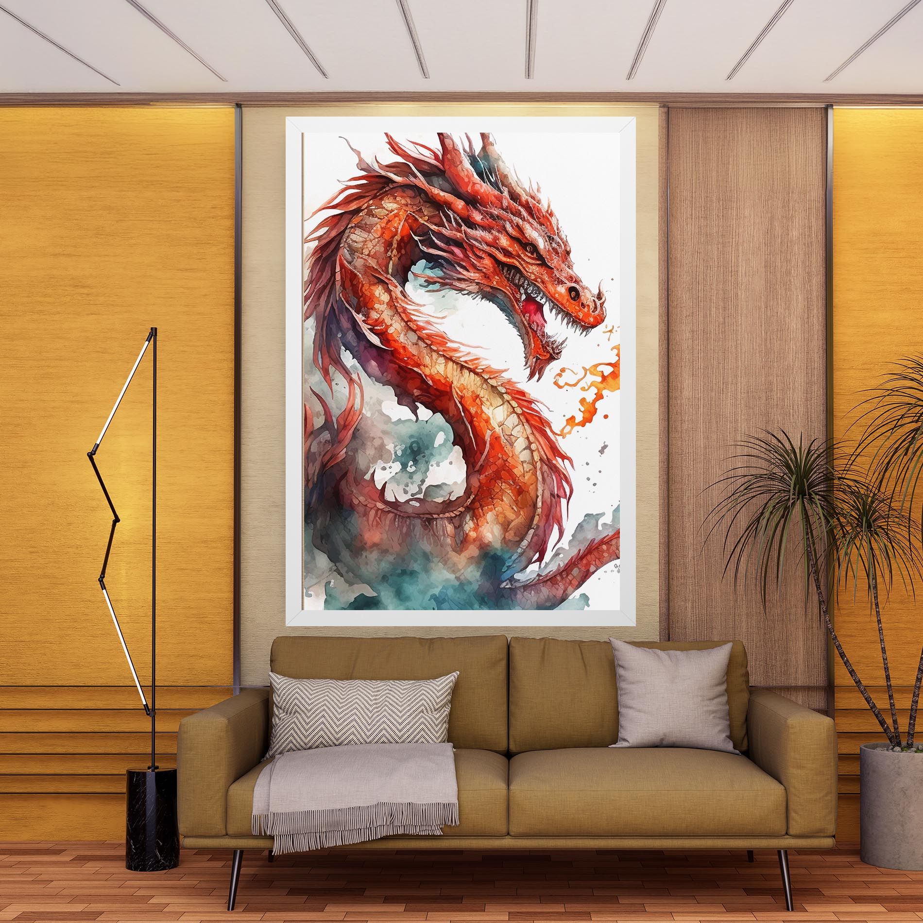 Fire Dragon mockup 9