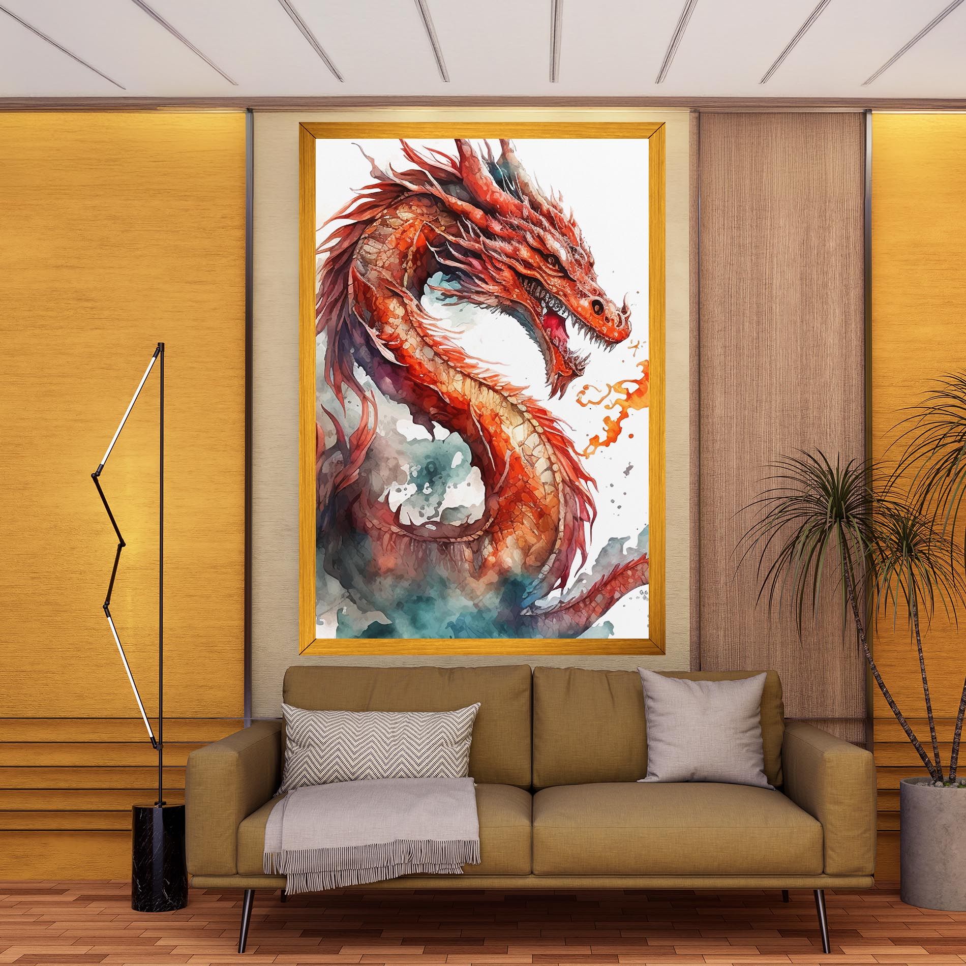 Fire Dragon mockup 9