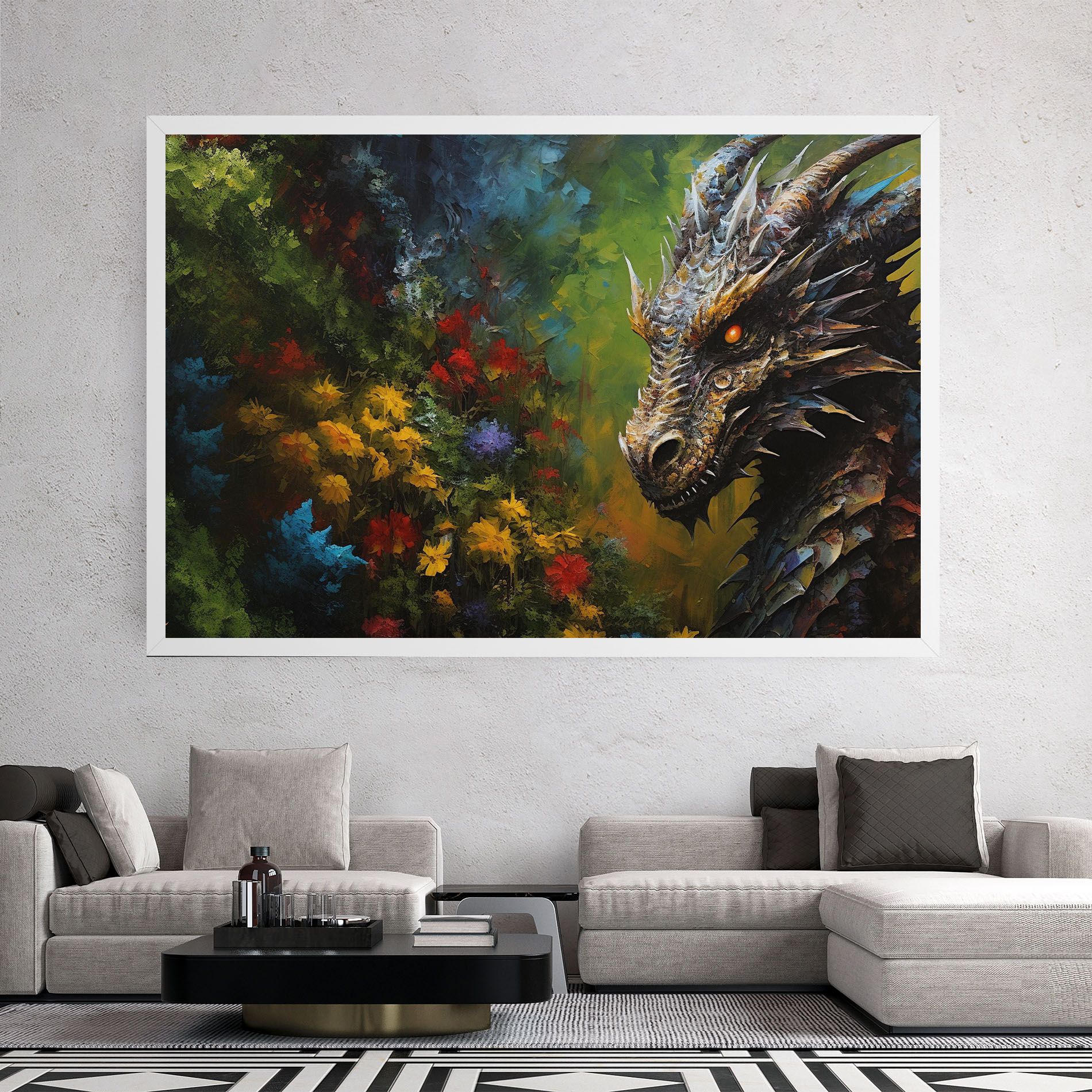Dragon In Nature mockup 2