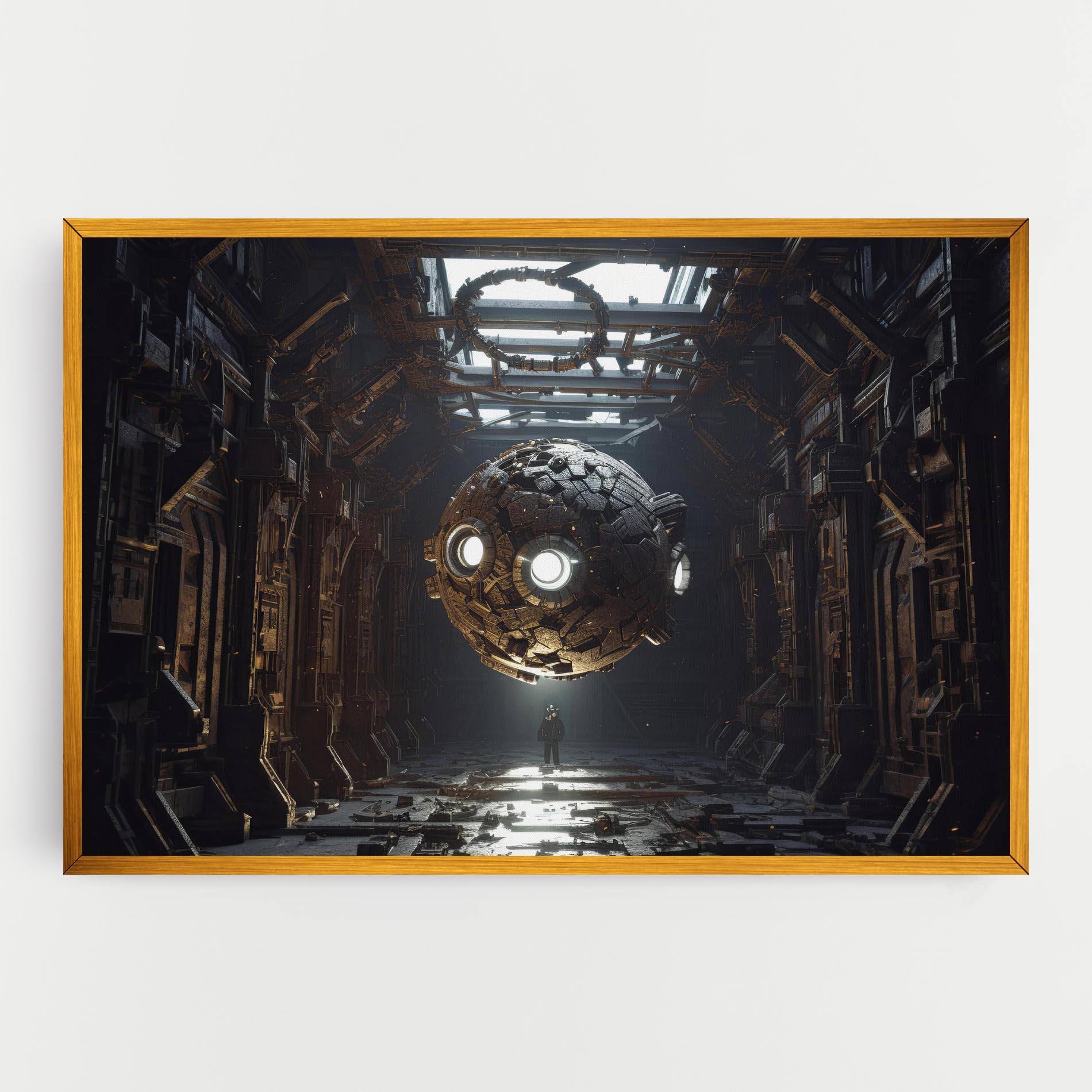 Картина на платно Cryptic Art mockup 0