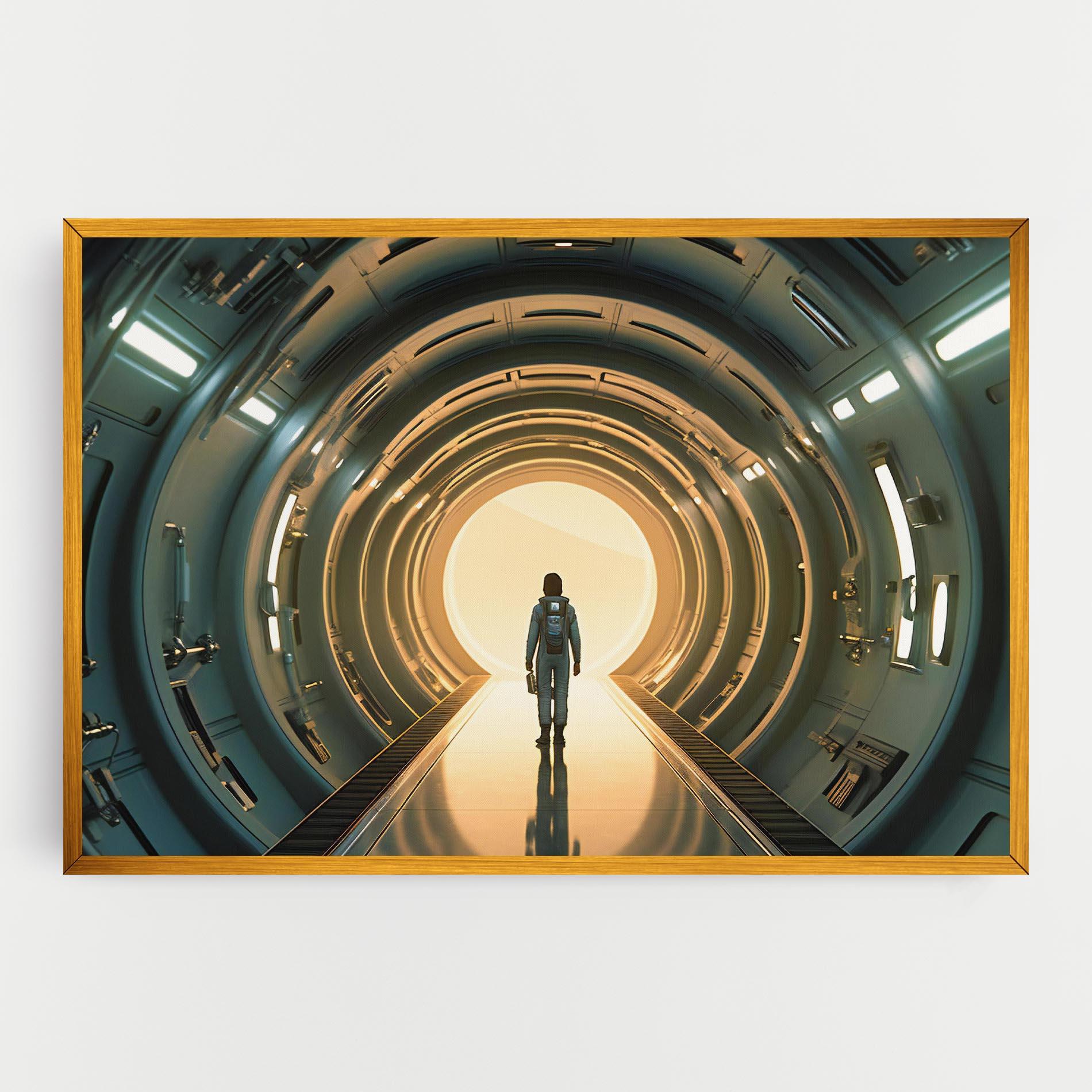 Картина на платно Infinity Intrigue mockup 0