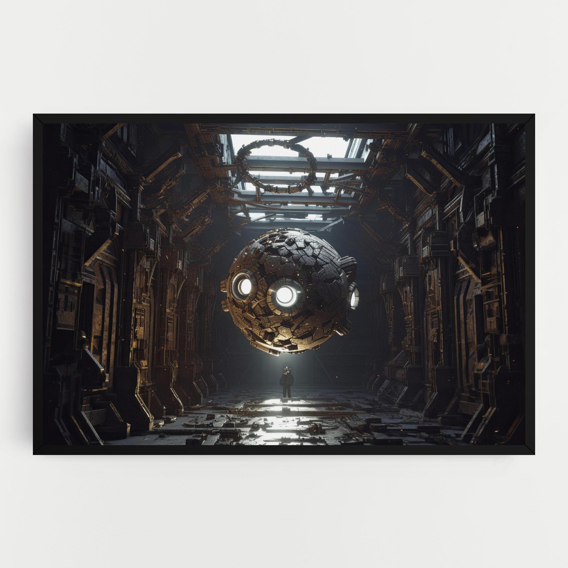 Картина на платно Cryptic Art mockup 0