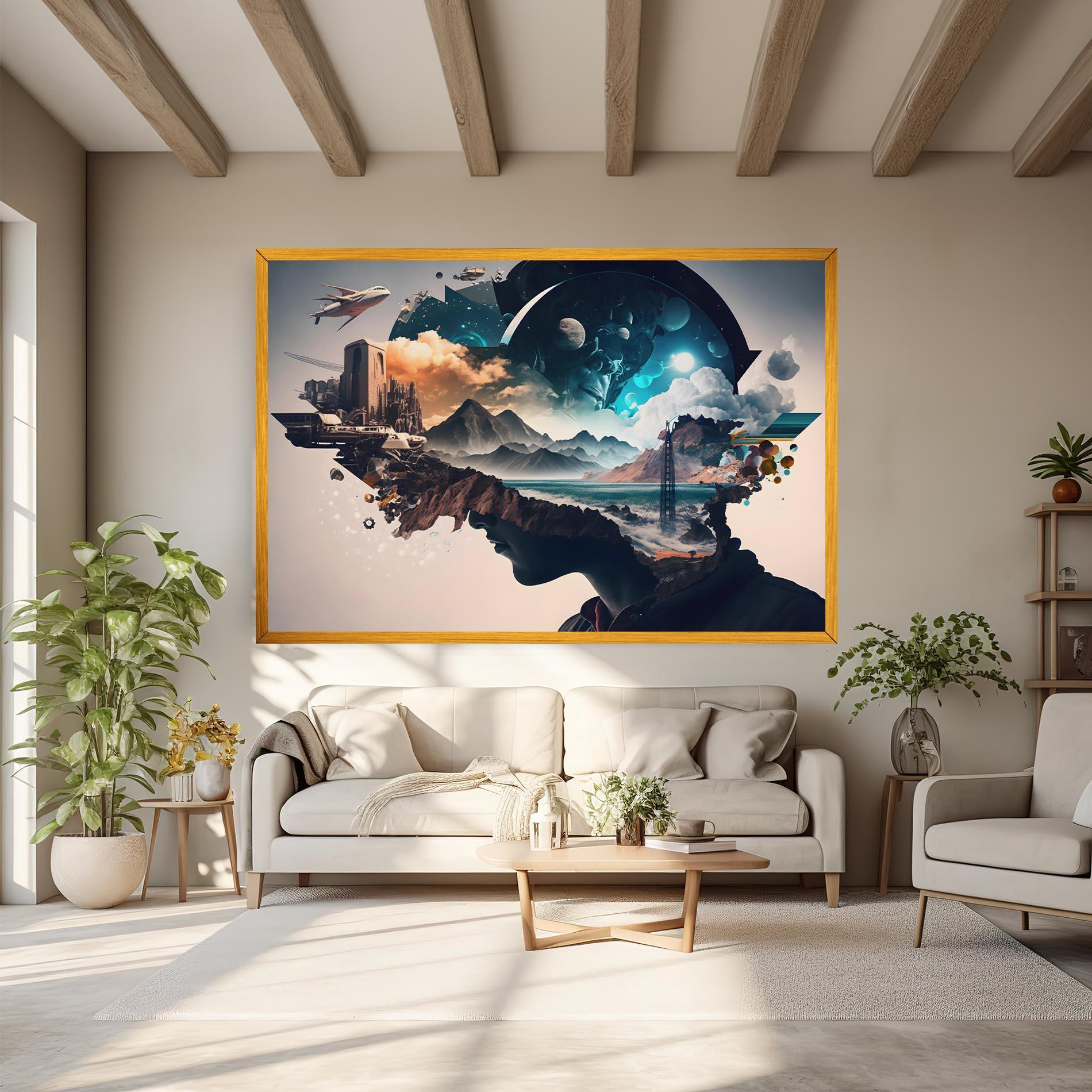 Картина на платно Terra Tech mockup 6