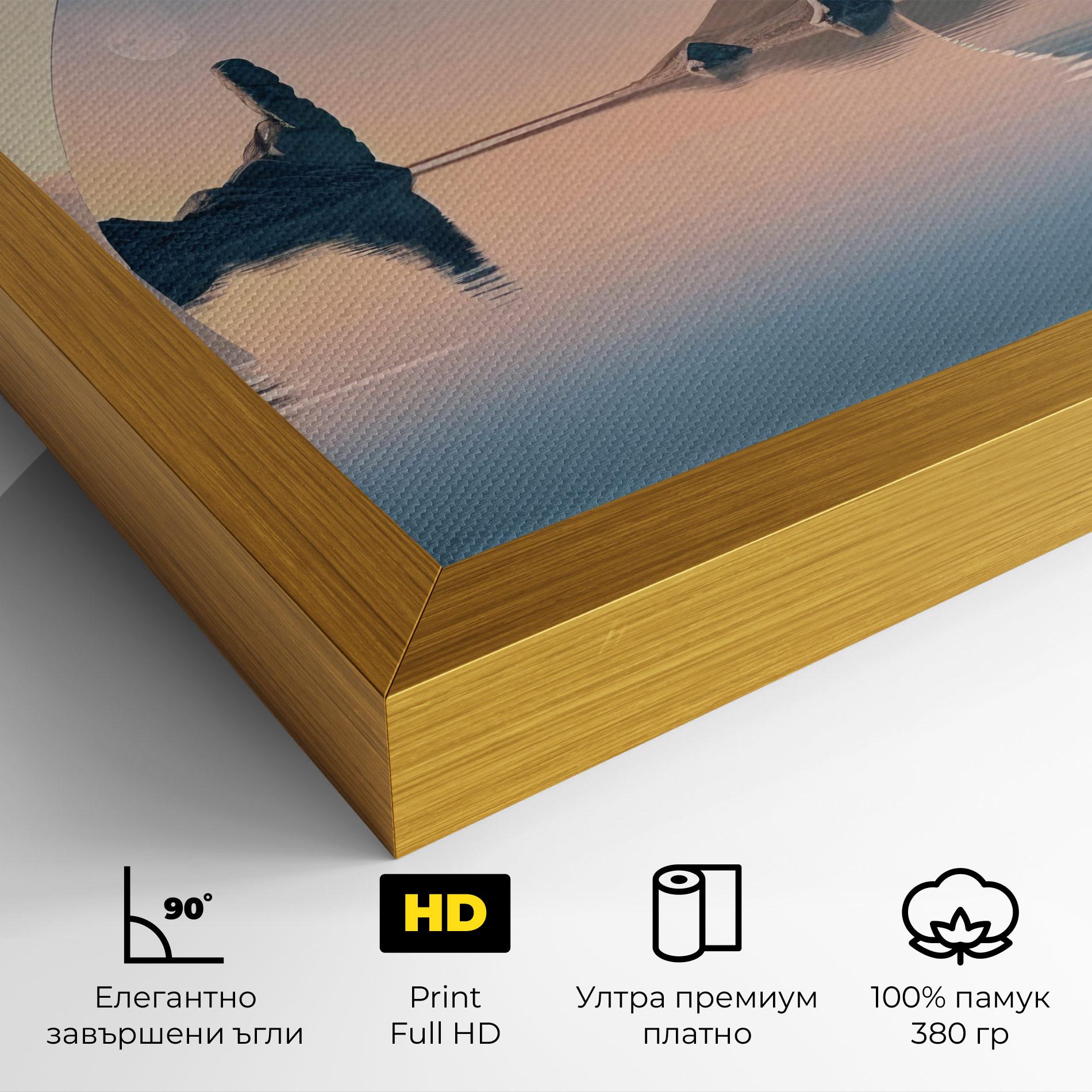 Картина на платно 3d Fantastic Elements mockup 4