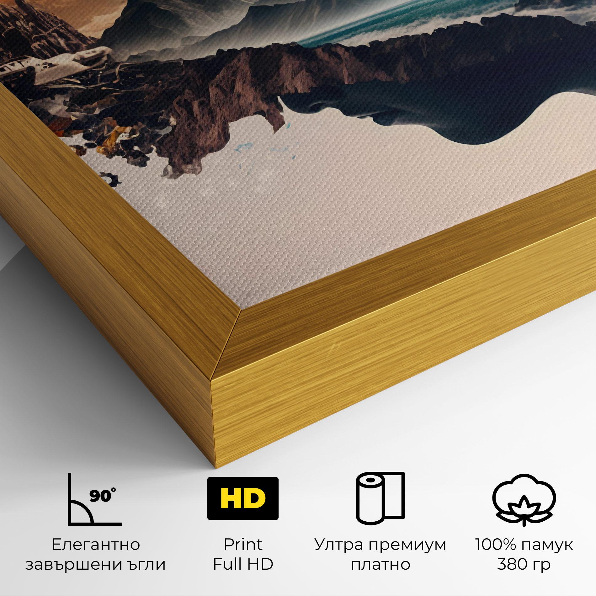 Картина на платно Terra Tech mockup 4