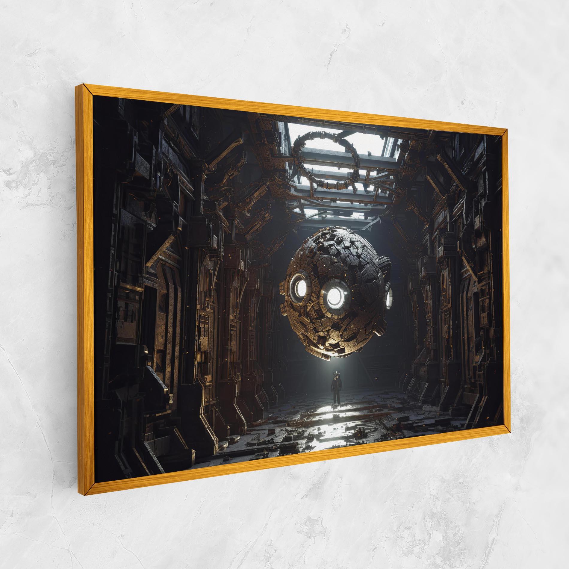 Картина на платно Cryptic Art mockup 1