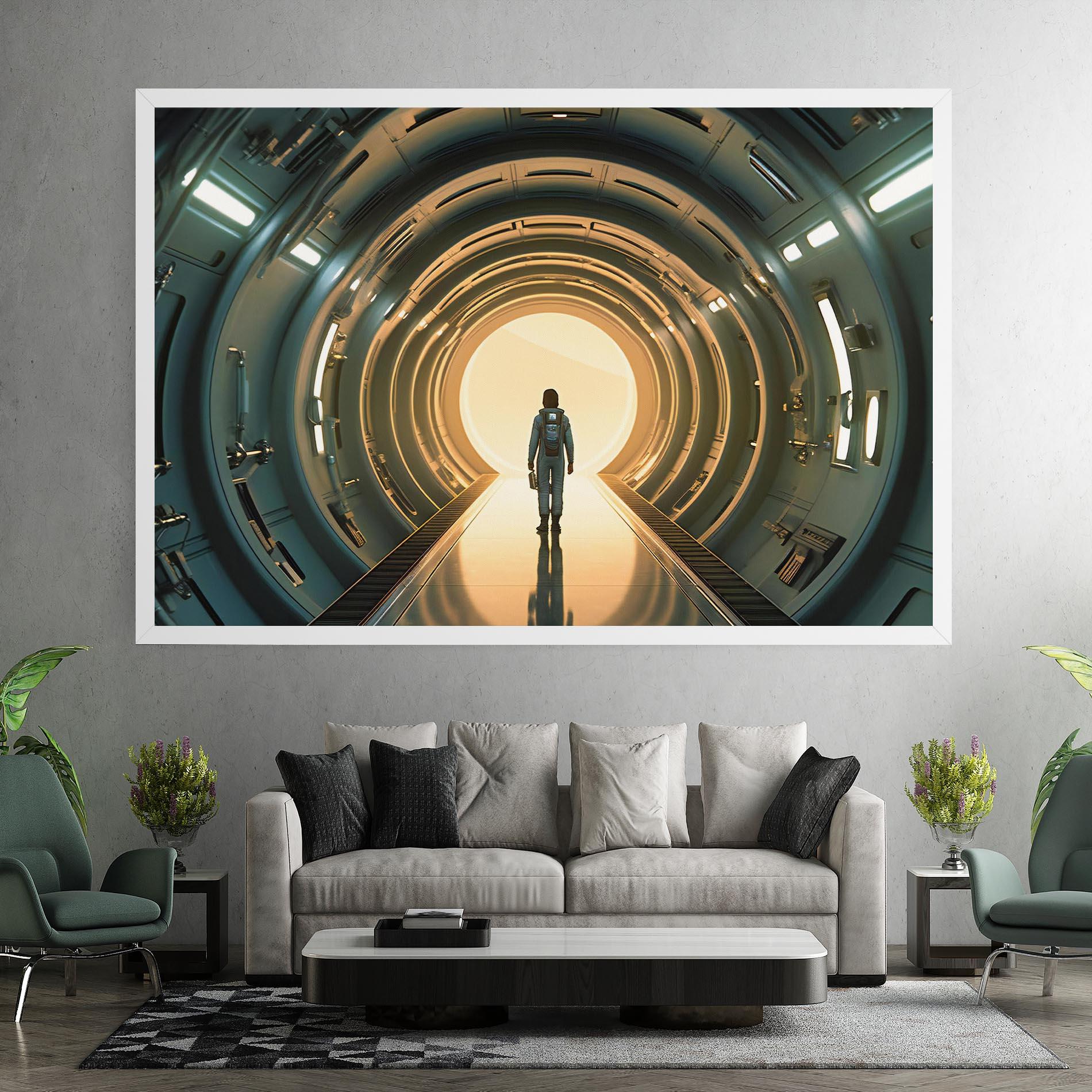 Картина на платно Infinity Intrigue mockup 7