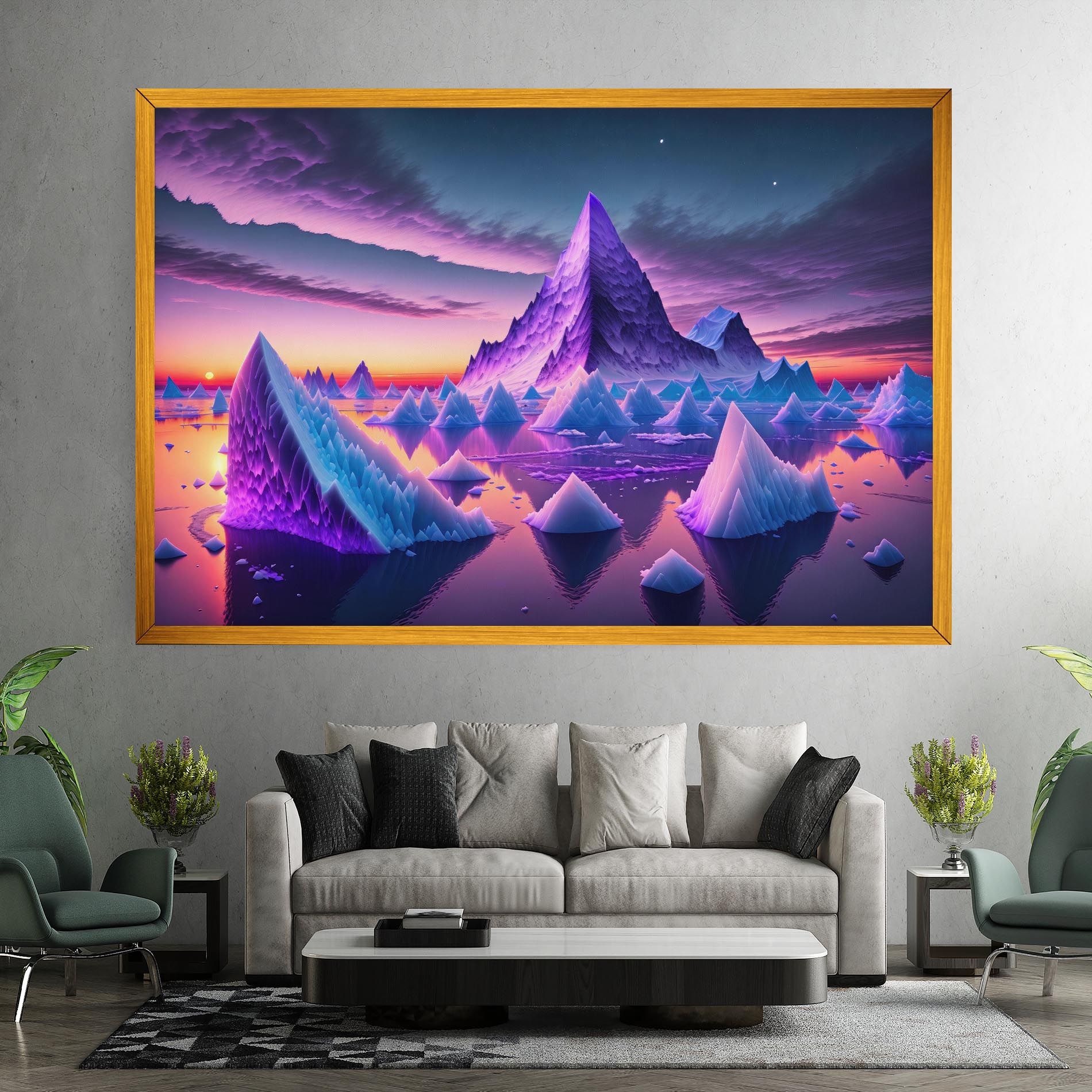 Floating Iceberg mockup 7