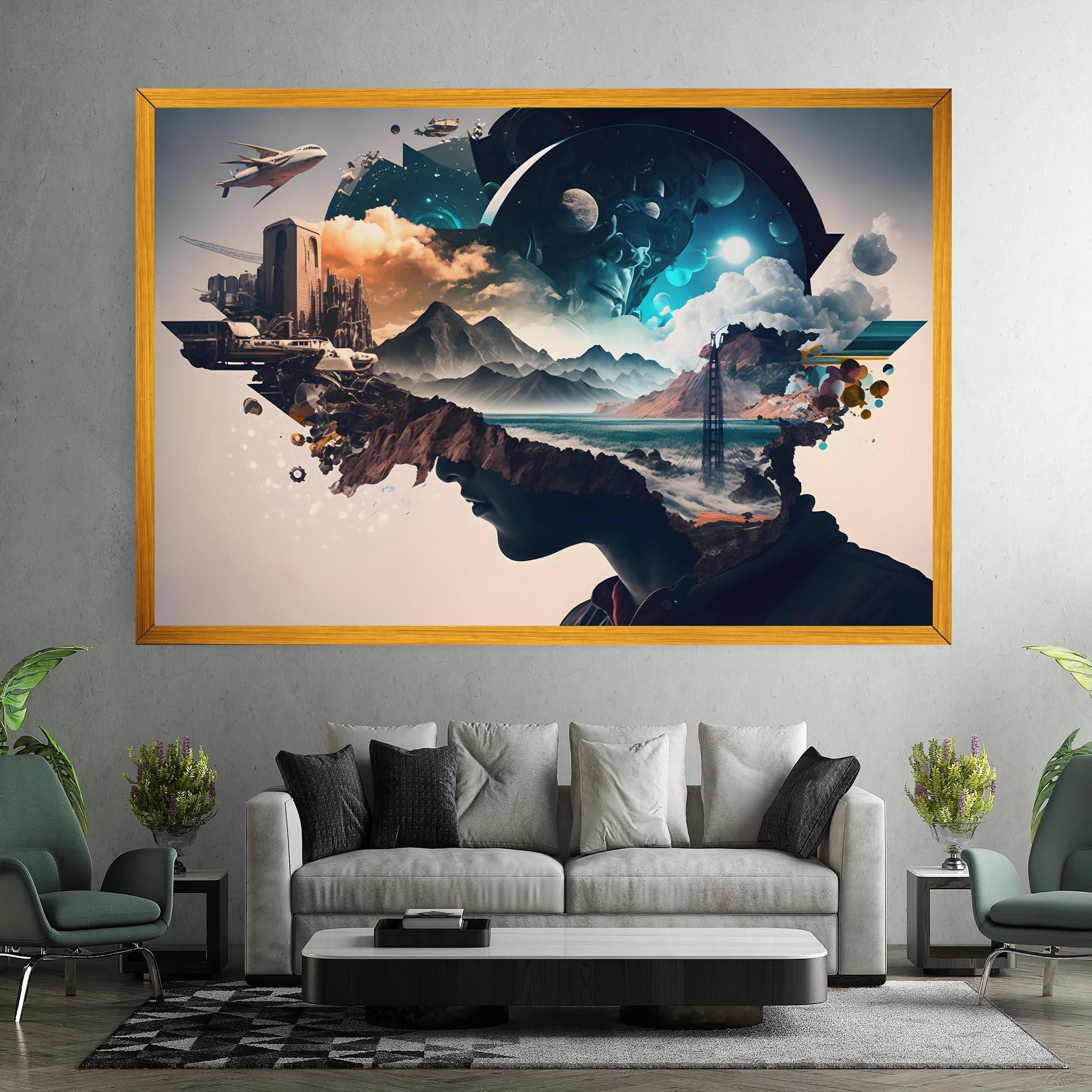 Картина на платно Terra Tech mockup 7