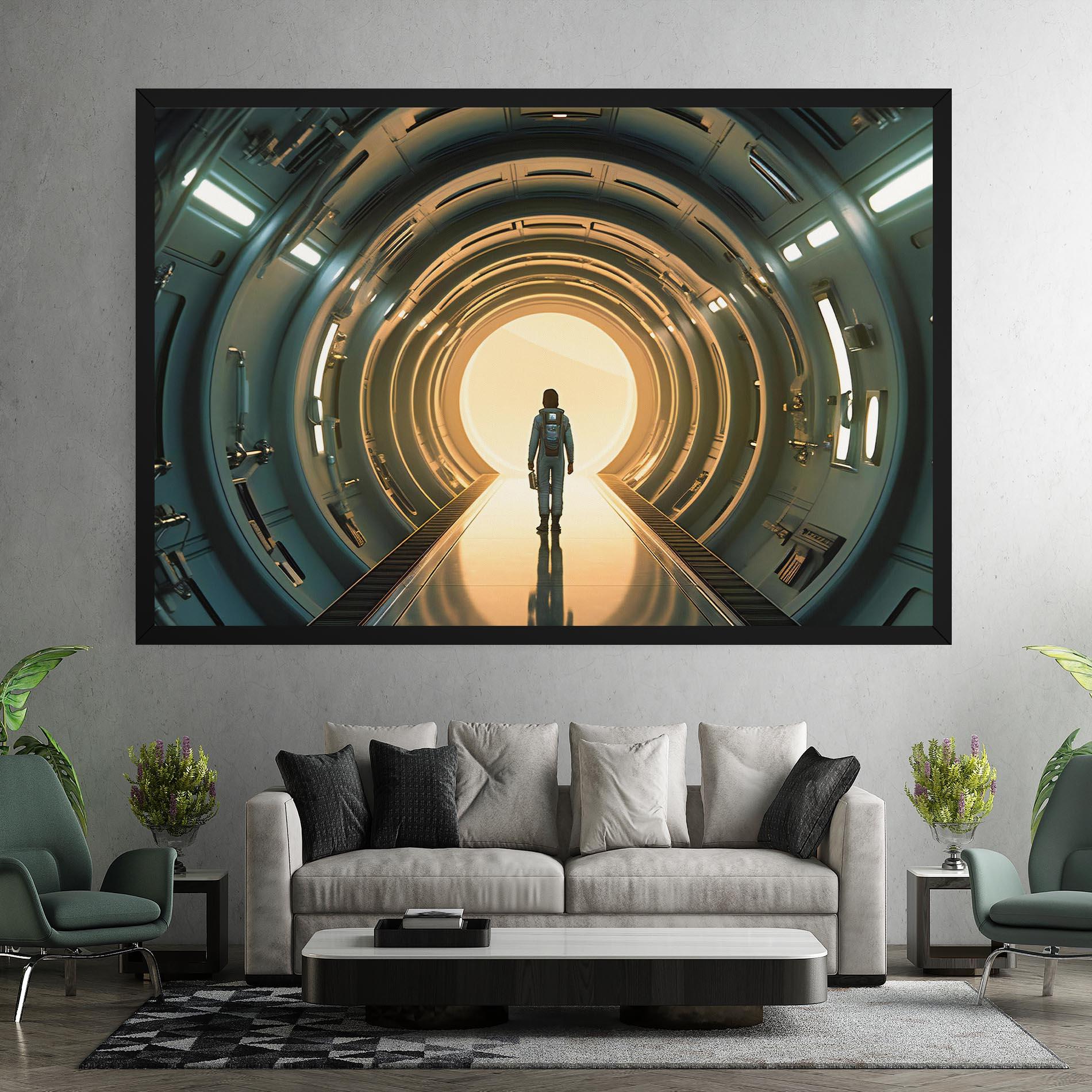 Картина на платно Infinity Intrigue mockup 7