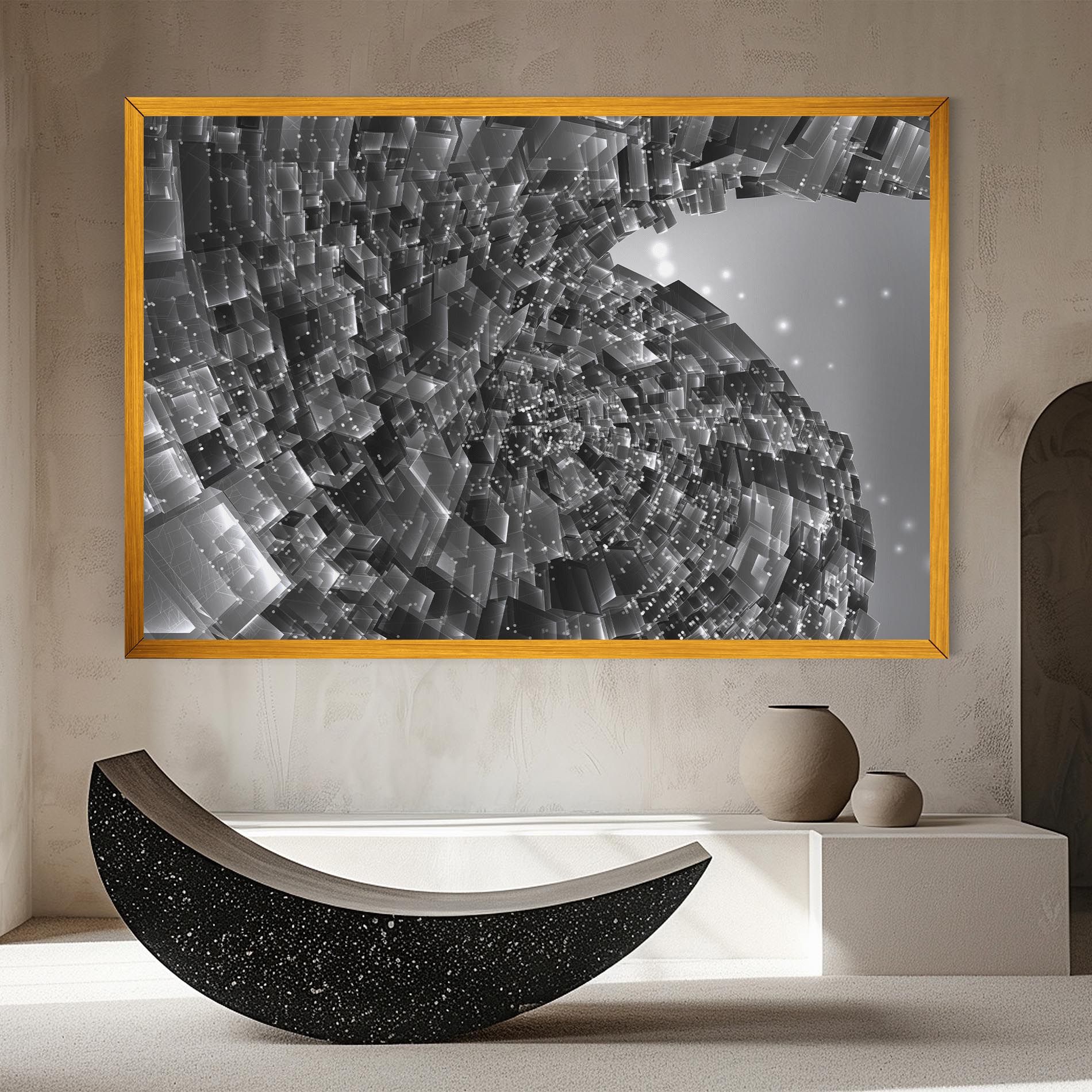 Grey Shape View mockup 8