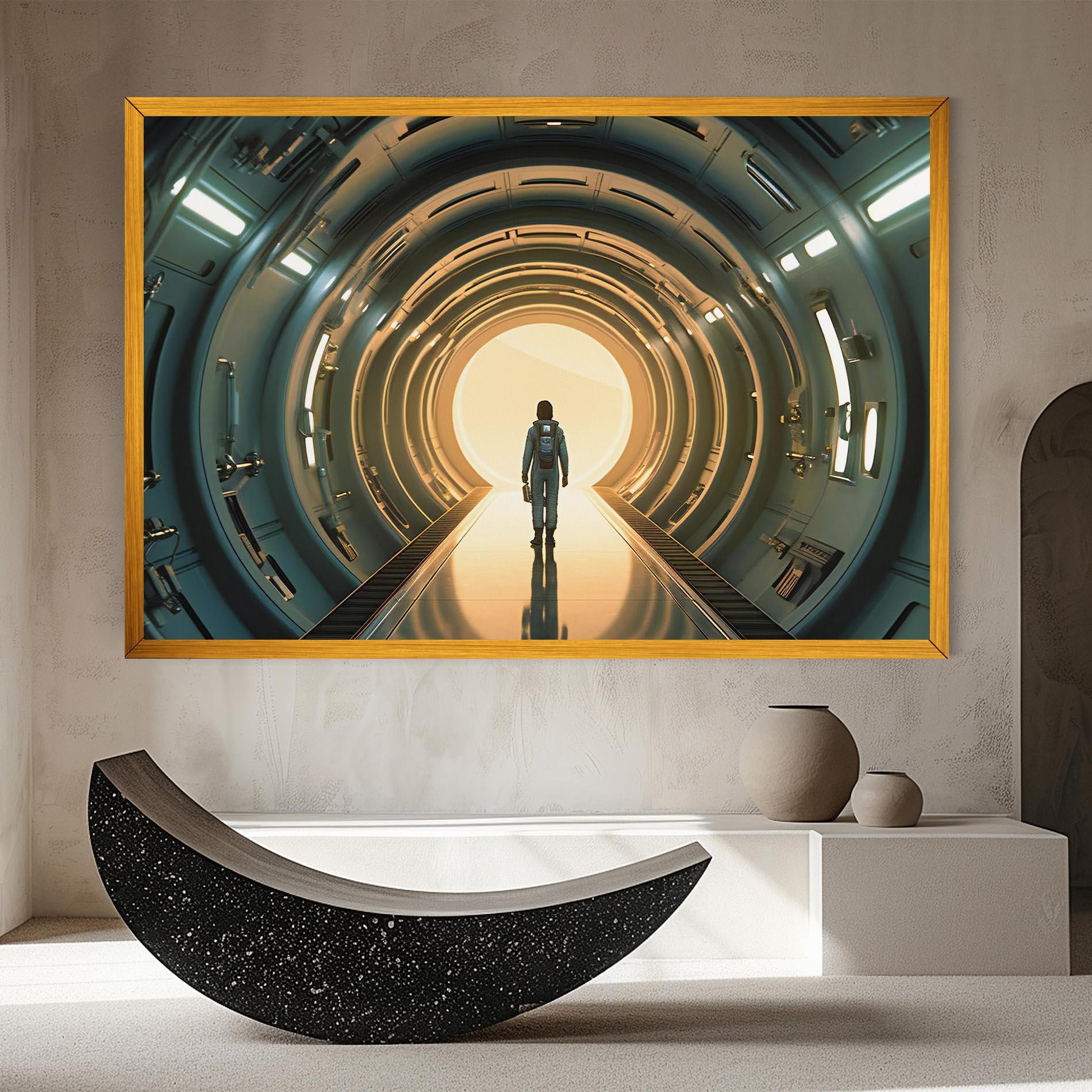 Картина на платно Infinity Intrigue mockup 8