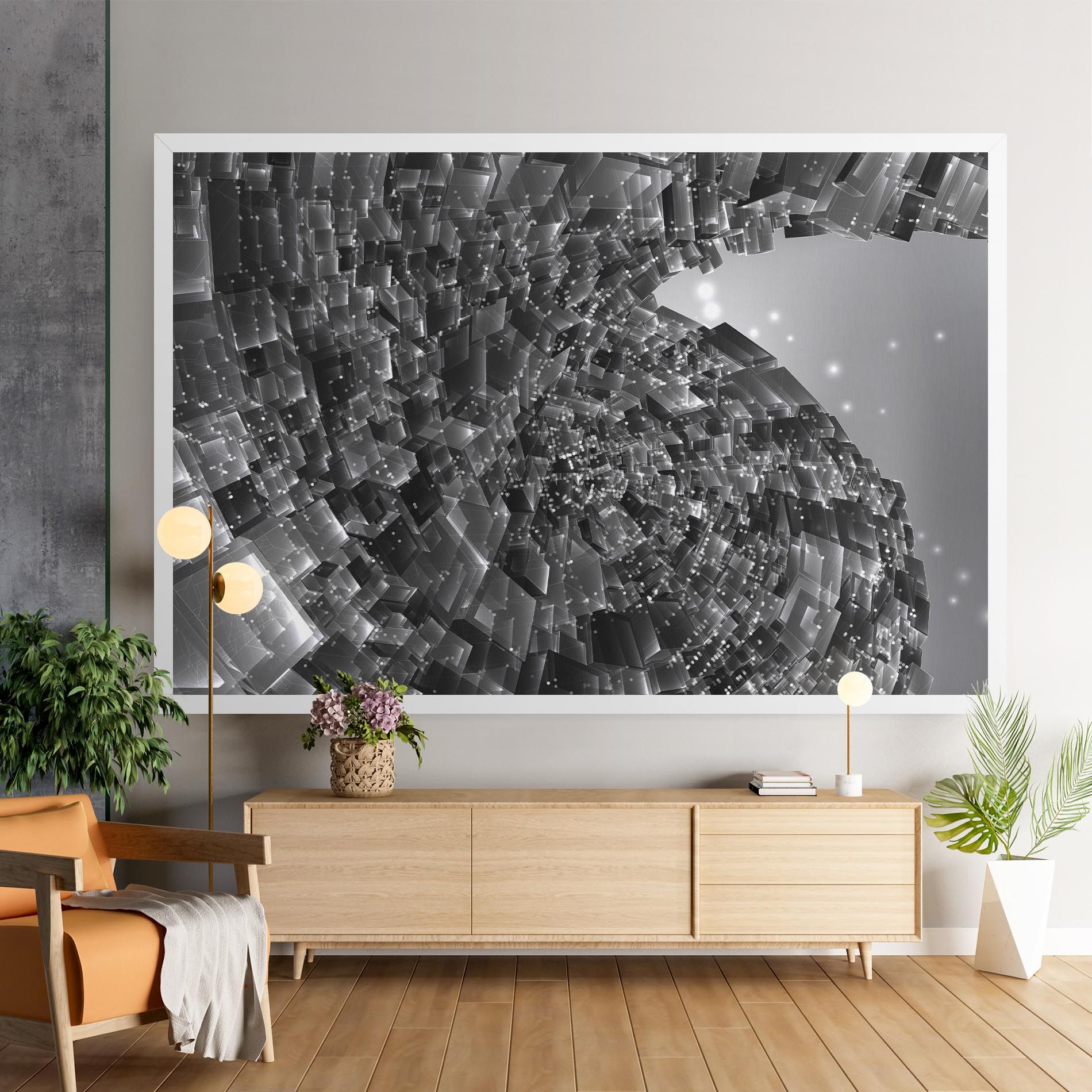 Grey Shape View mockup 9