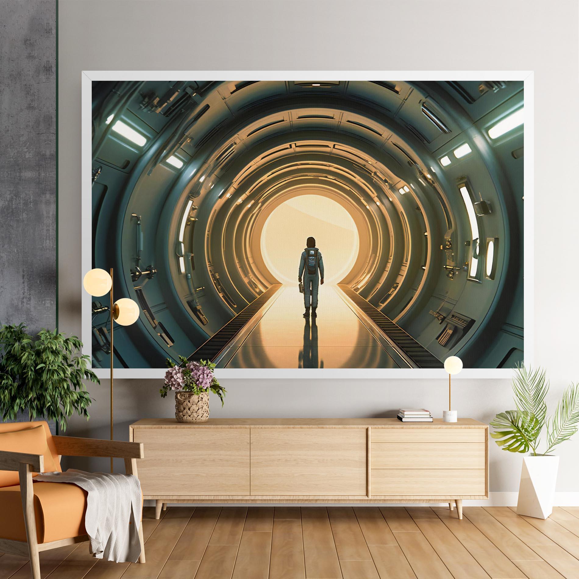 Картина на платно Infinity Intrigue mockup 9