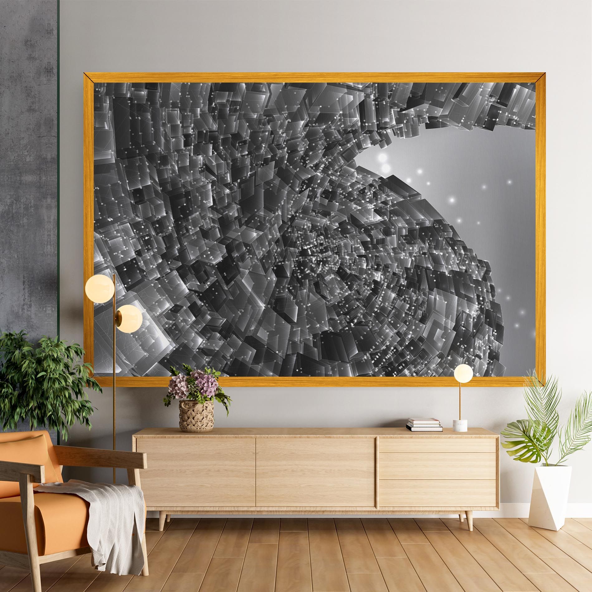 Grey Shape View mockup 9