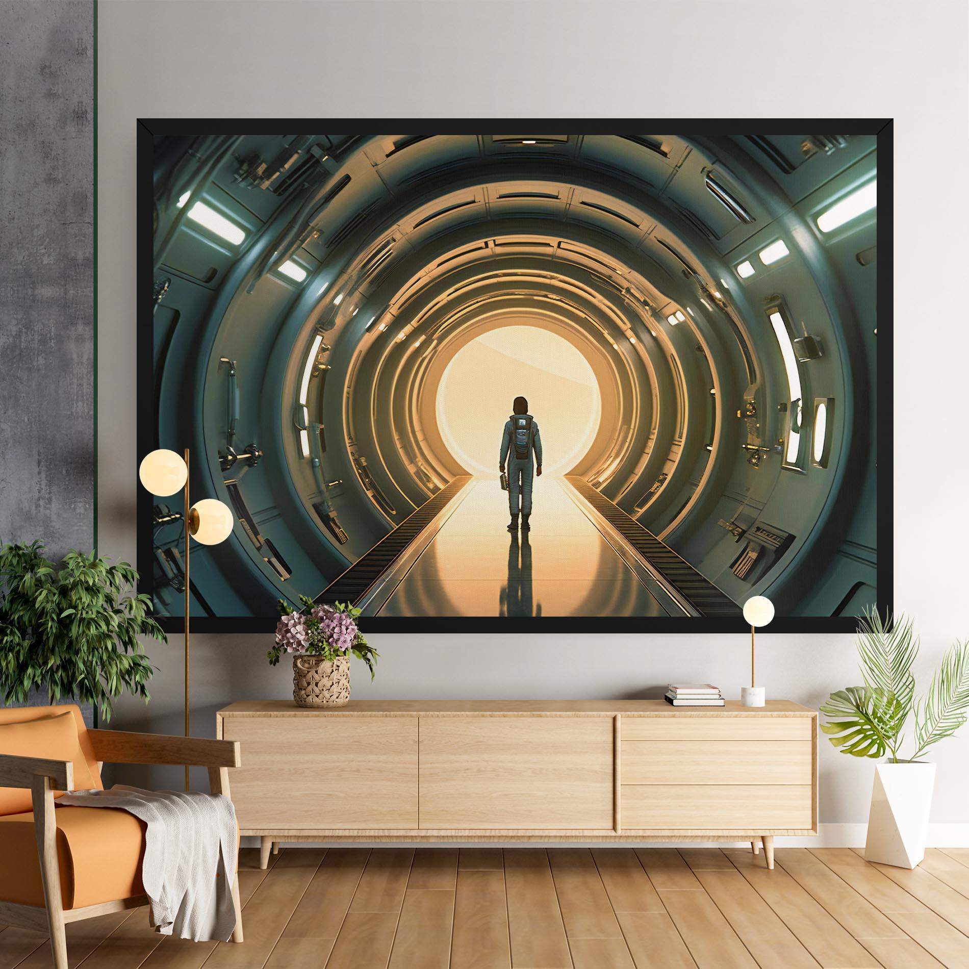 Картина на платно Infinity Intrigue mockup 9