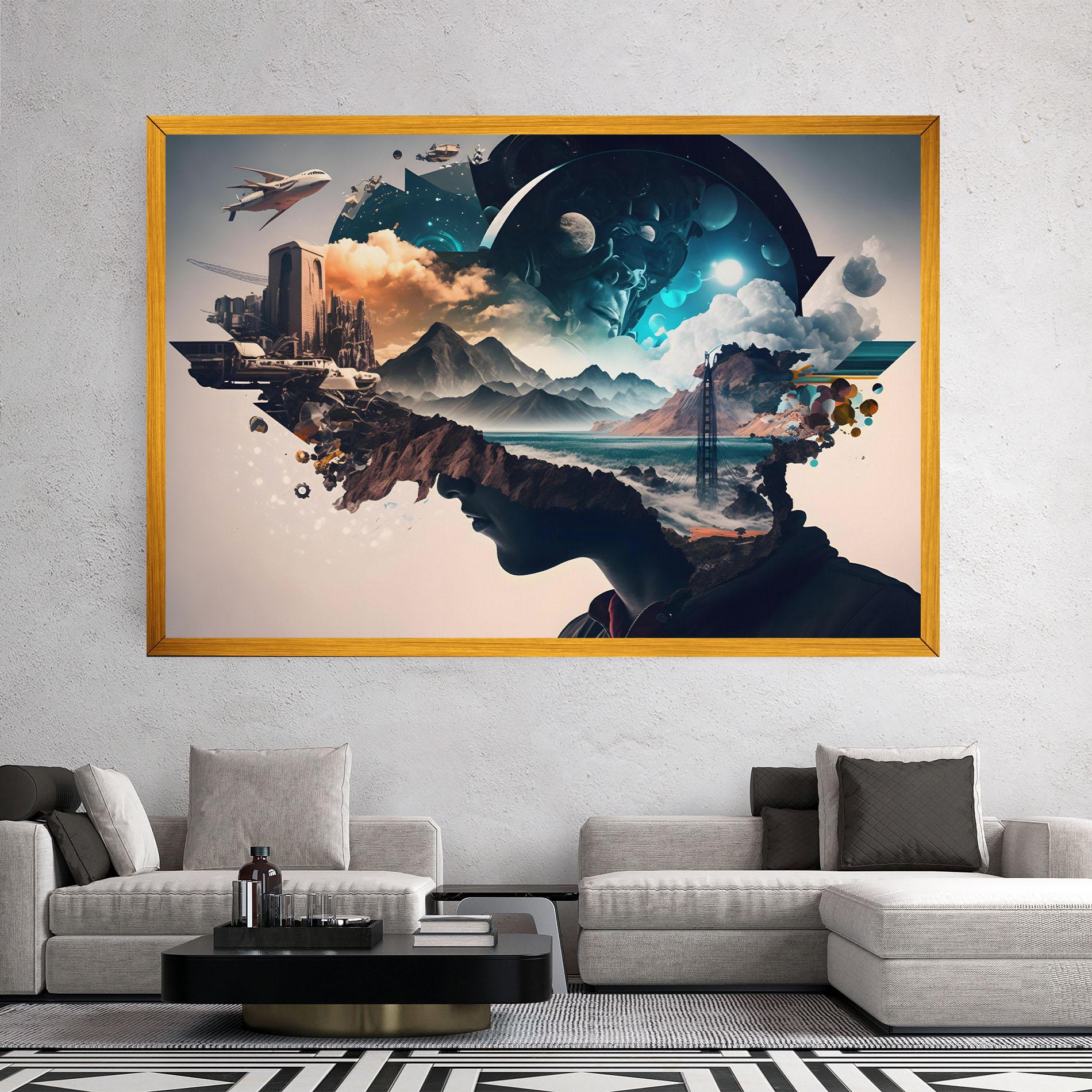 Картина на платно Terra Tech mockup 2