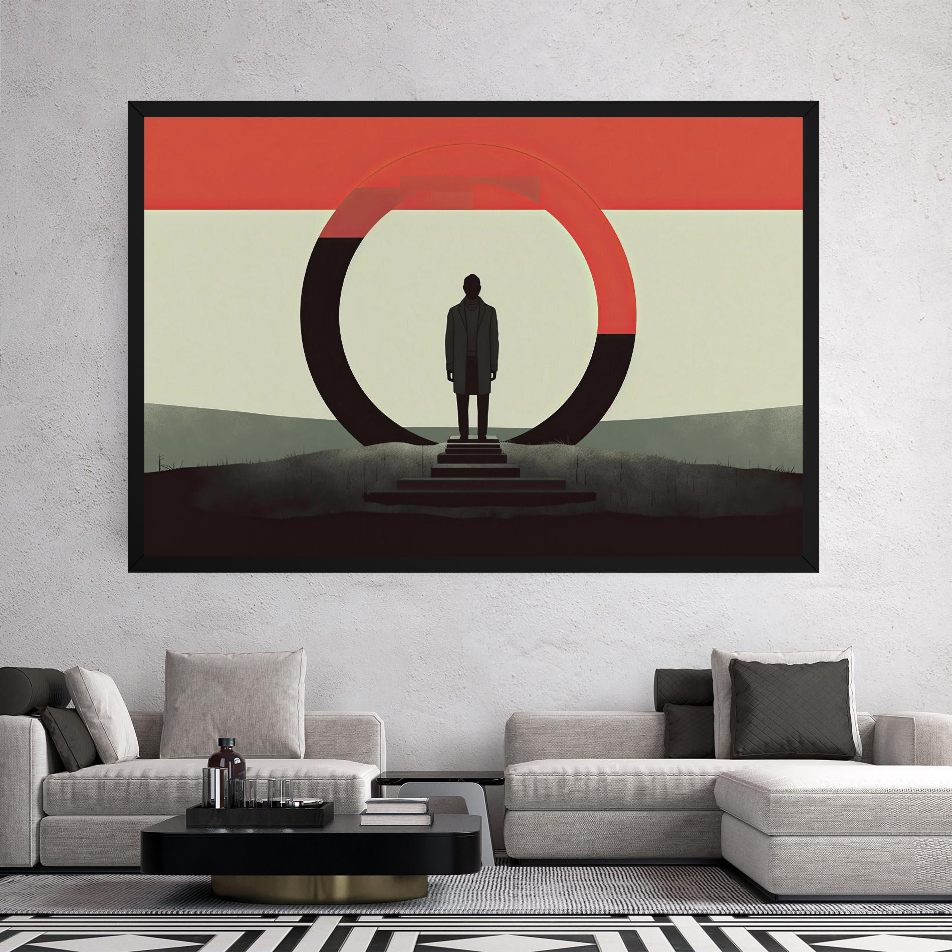 Картина на платно Portal Art mockup 2