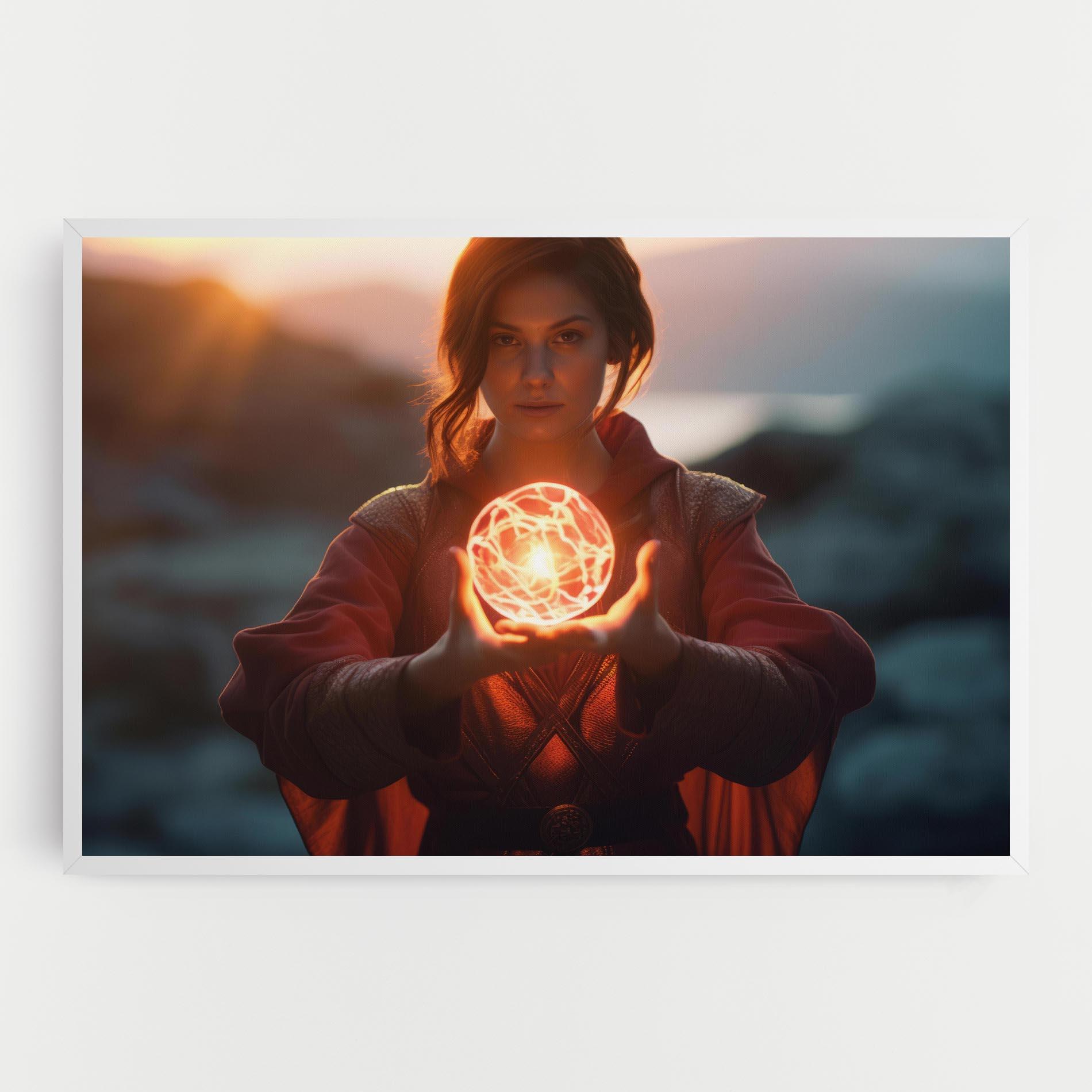 Картина на платно Witch Ball mockup 0