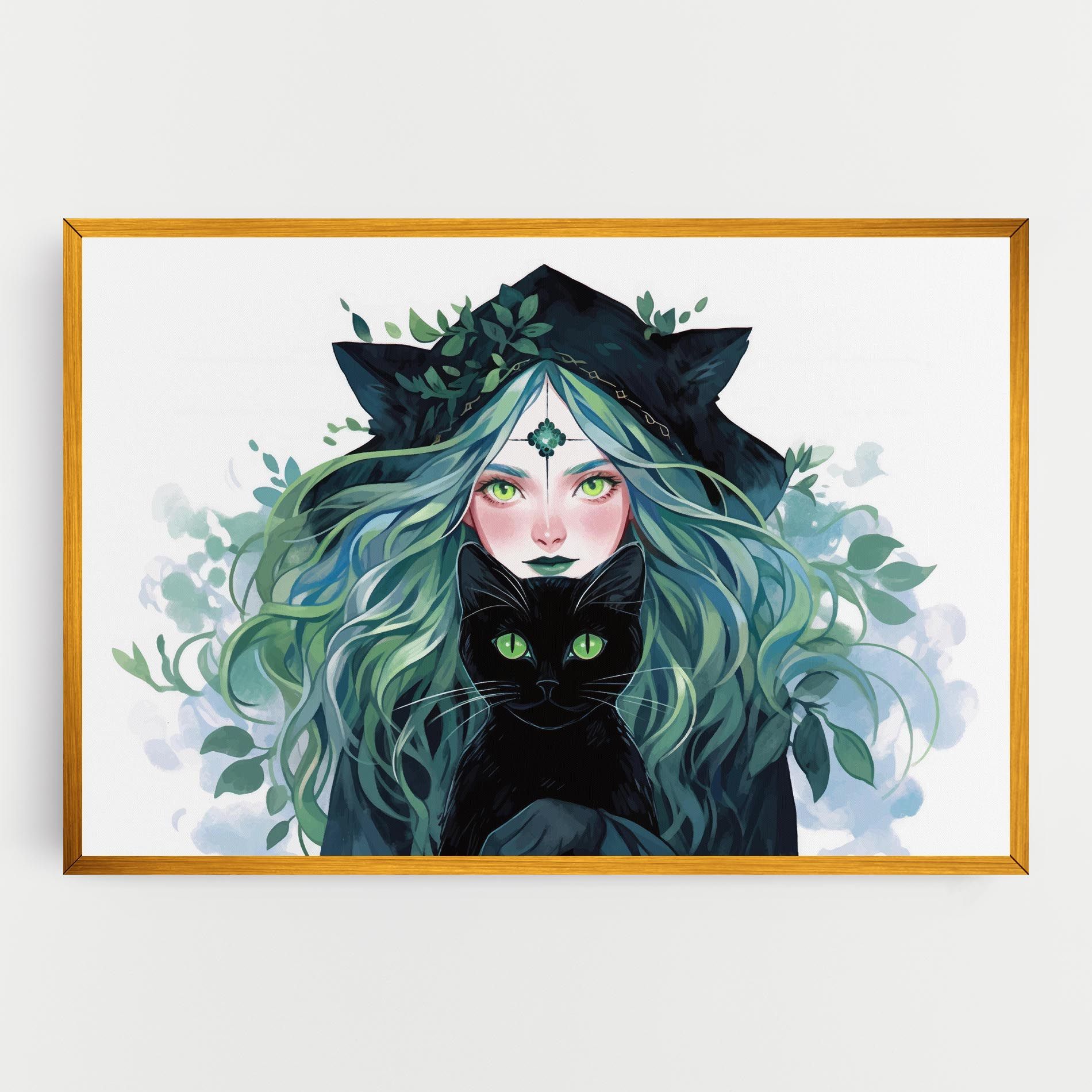 Magic Cat Witch mockup 0