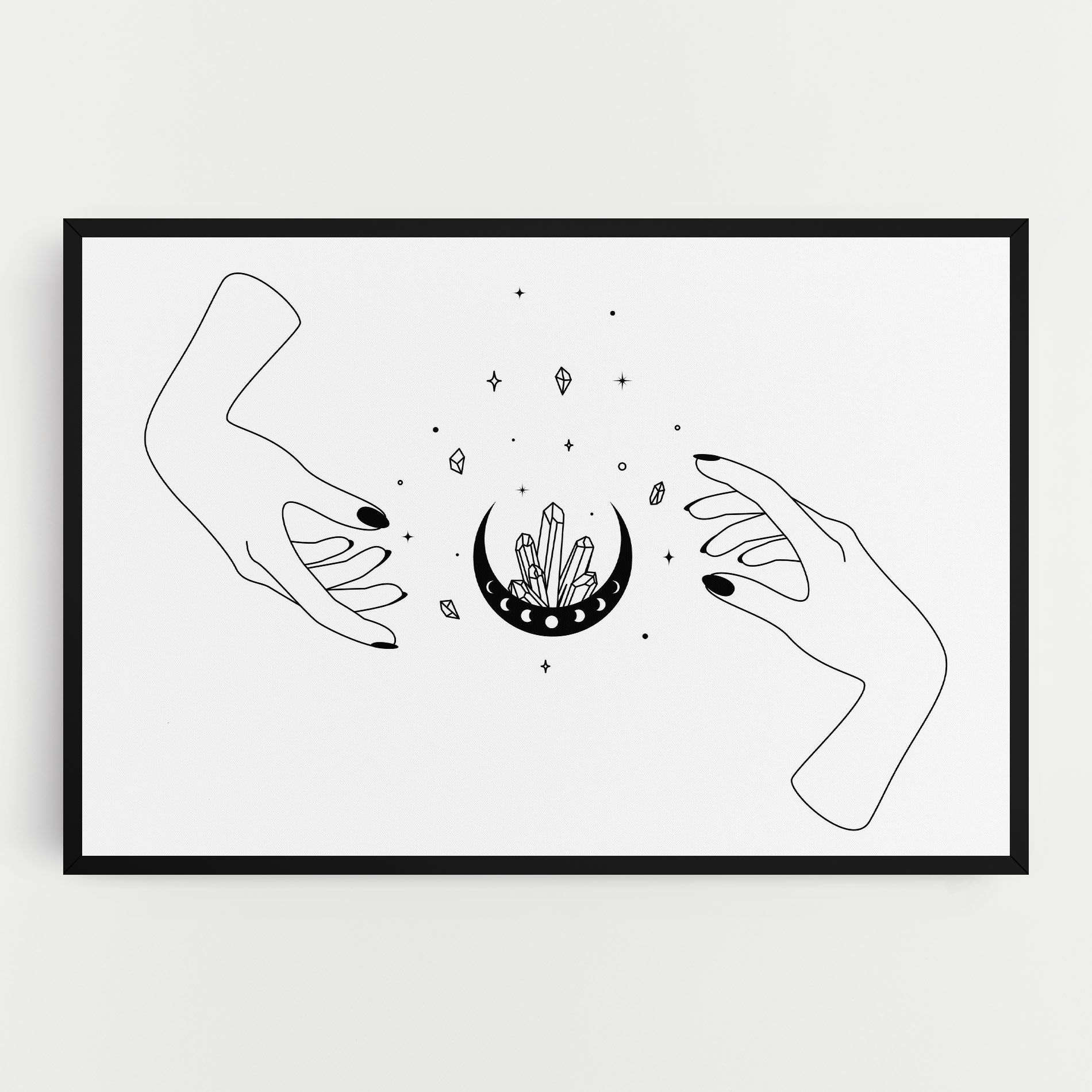 Crystal Hand mockup 0