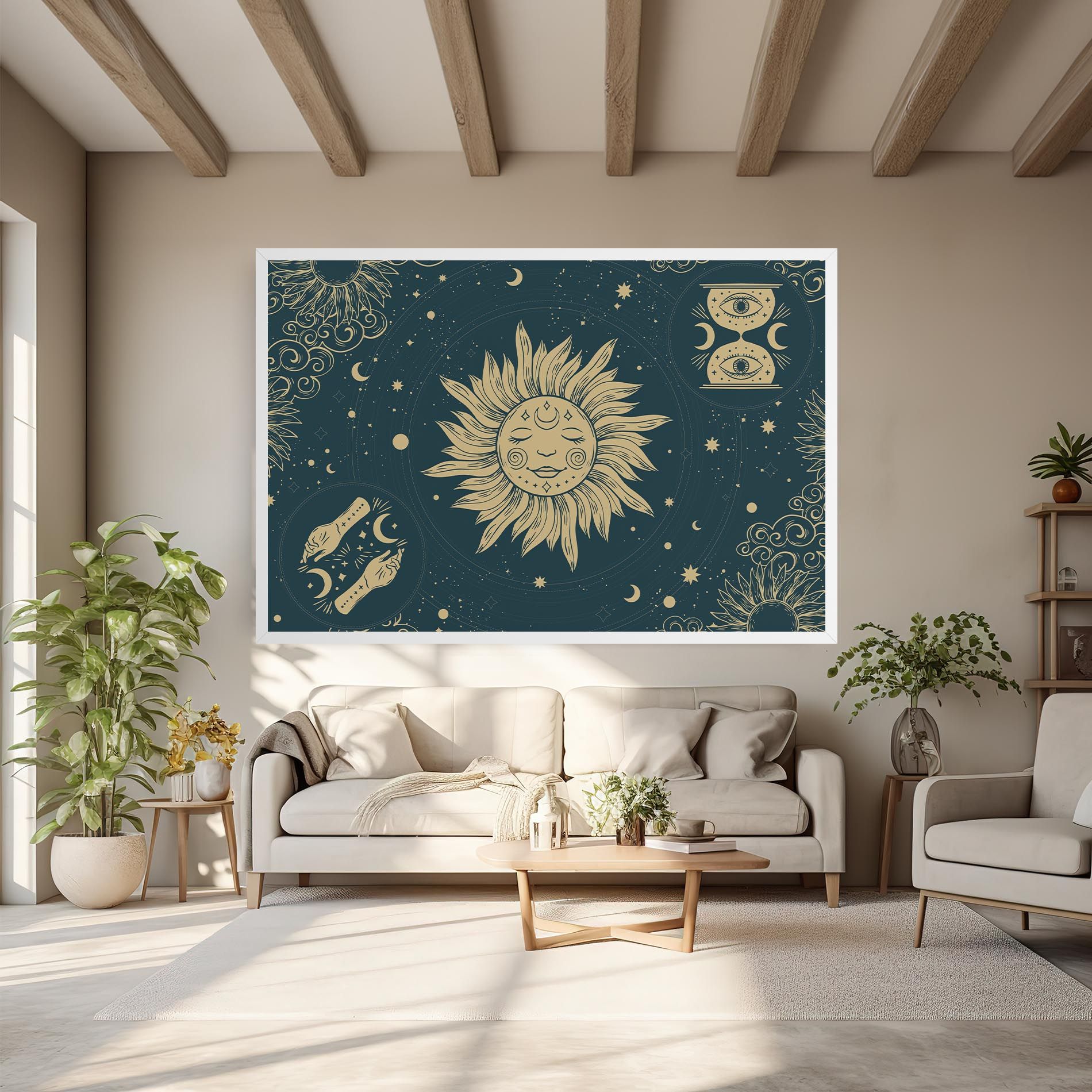 Sun Face Magic mockup 6
