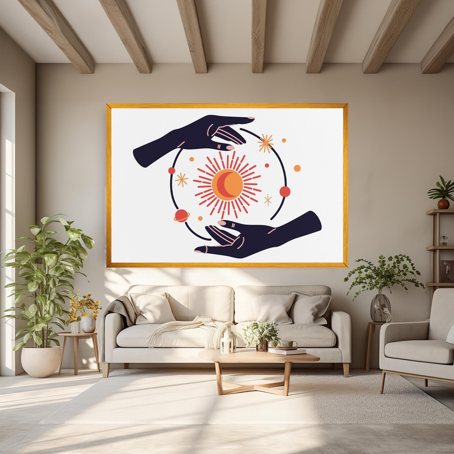 Purple Magic Hands mockup 6