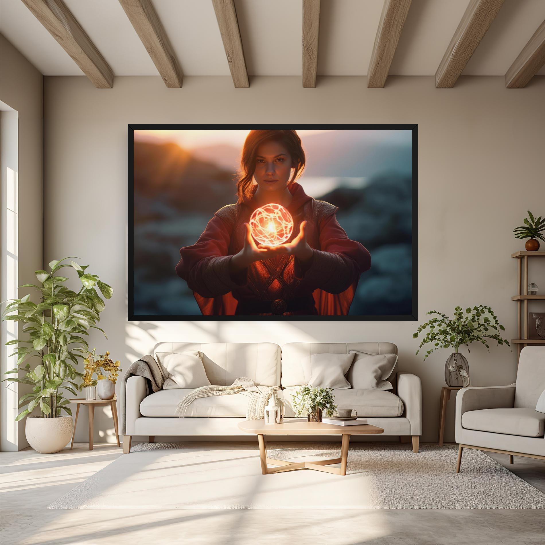 Картина на платно Witch Ball mockup 6