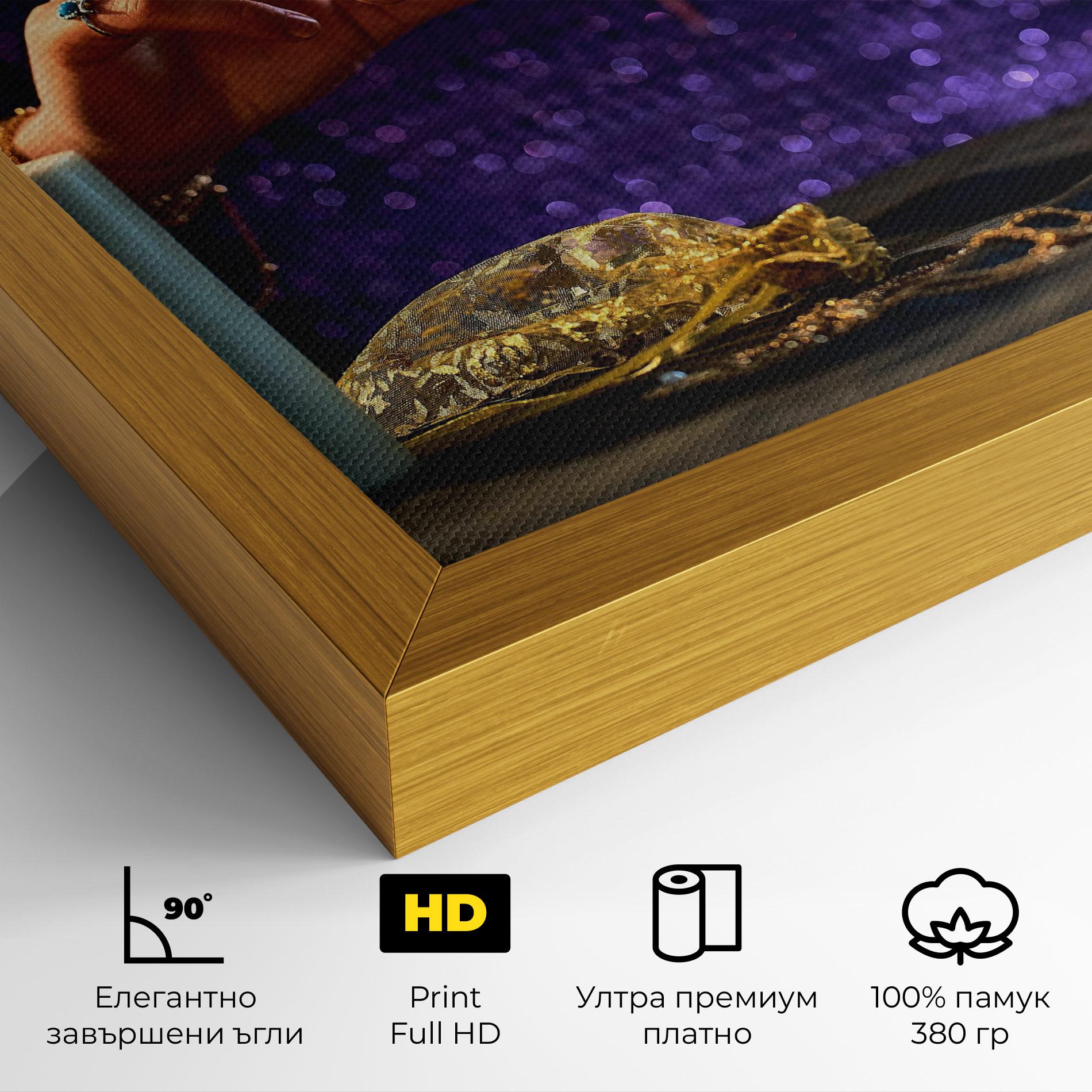 Картина на платно Witch Magic mockup 4