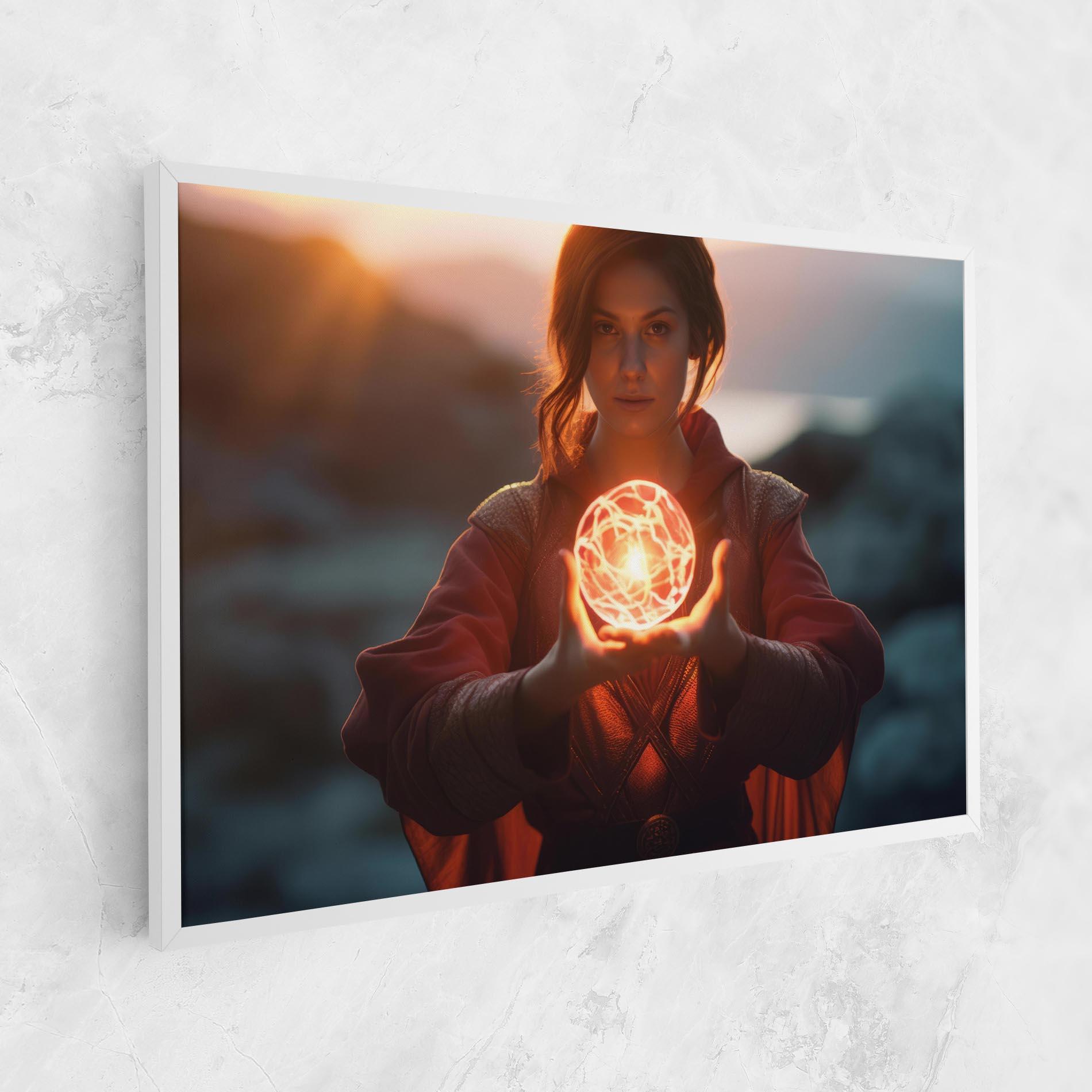 Картина на платно Witch Ball mockup 1