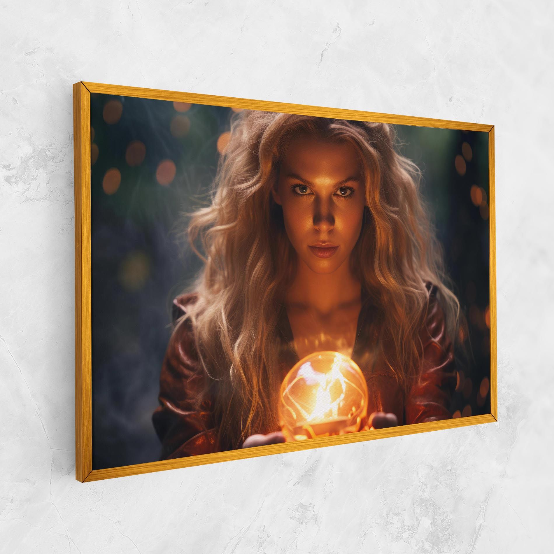Beautiful Woman Witch mockup 1